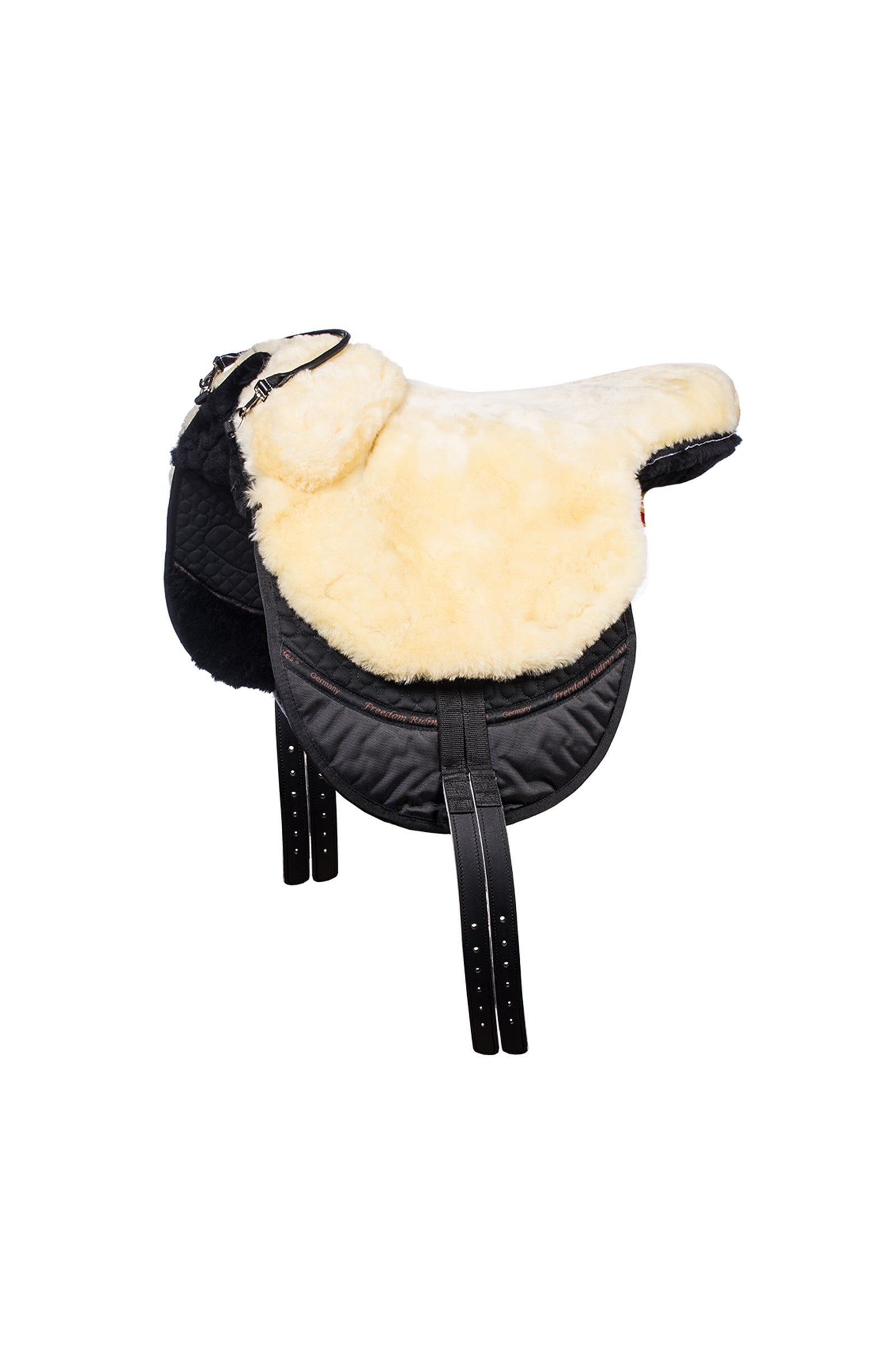 F.R.A. Freedom Riding Articles Macon Montura Bareback Extra Merino, Rodilleras & Incrustaciones, S Monturas & Cinchas