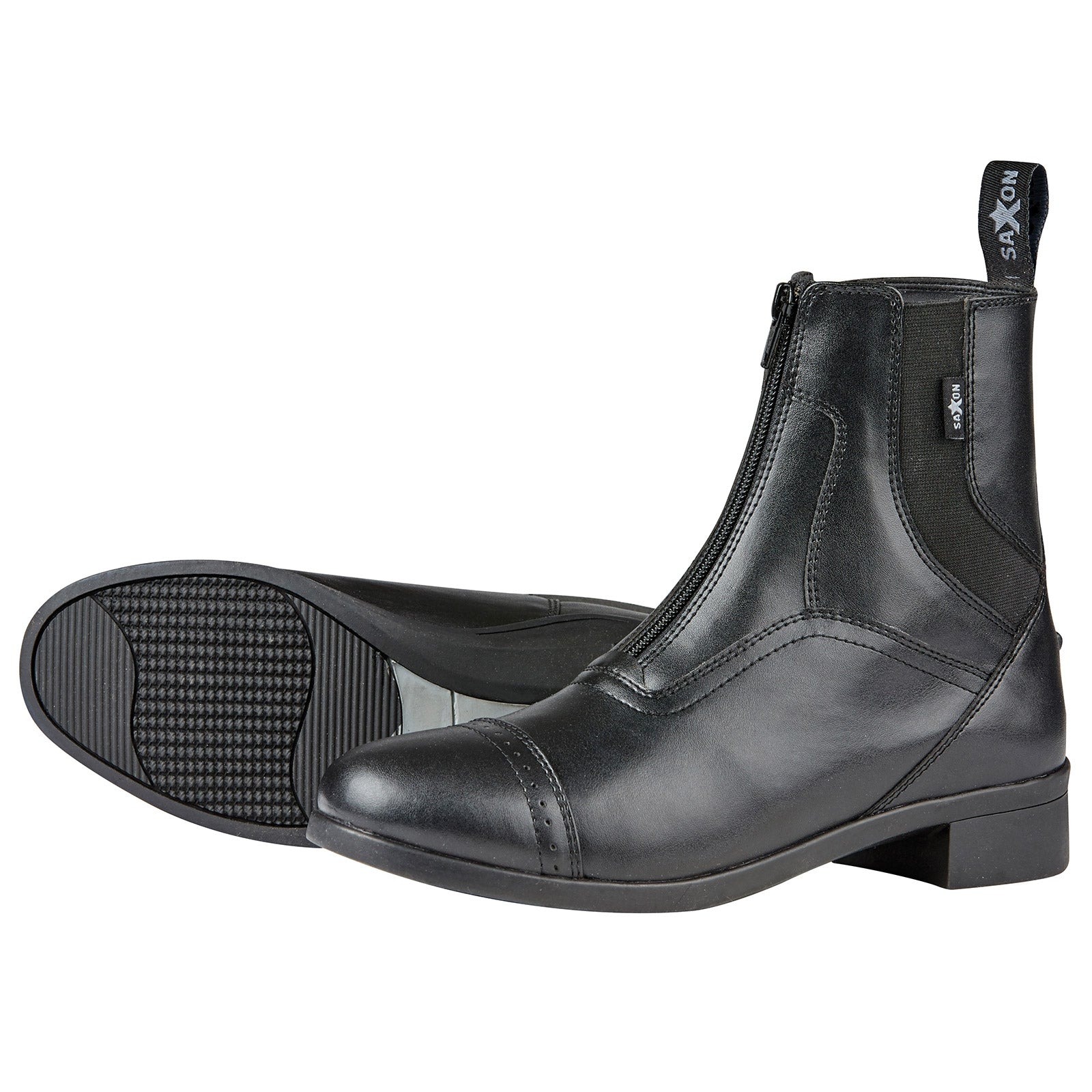 Saxon Syntovia Zip Paddock Boots Calzado