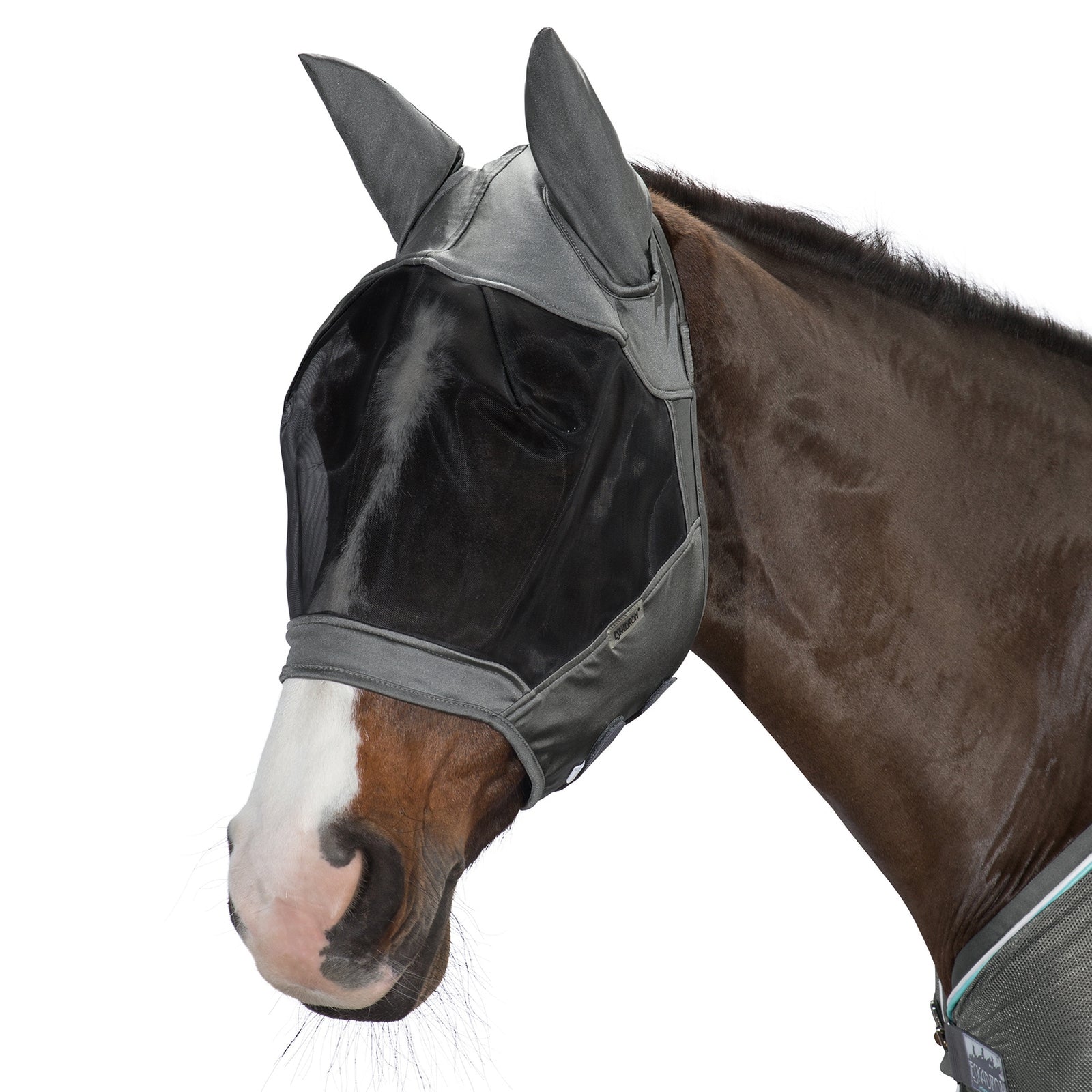Eskadron Máscara Anti-Moscas Protección UV Protección Antimoscas para Caballos