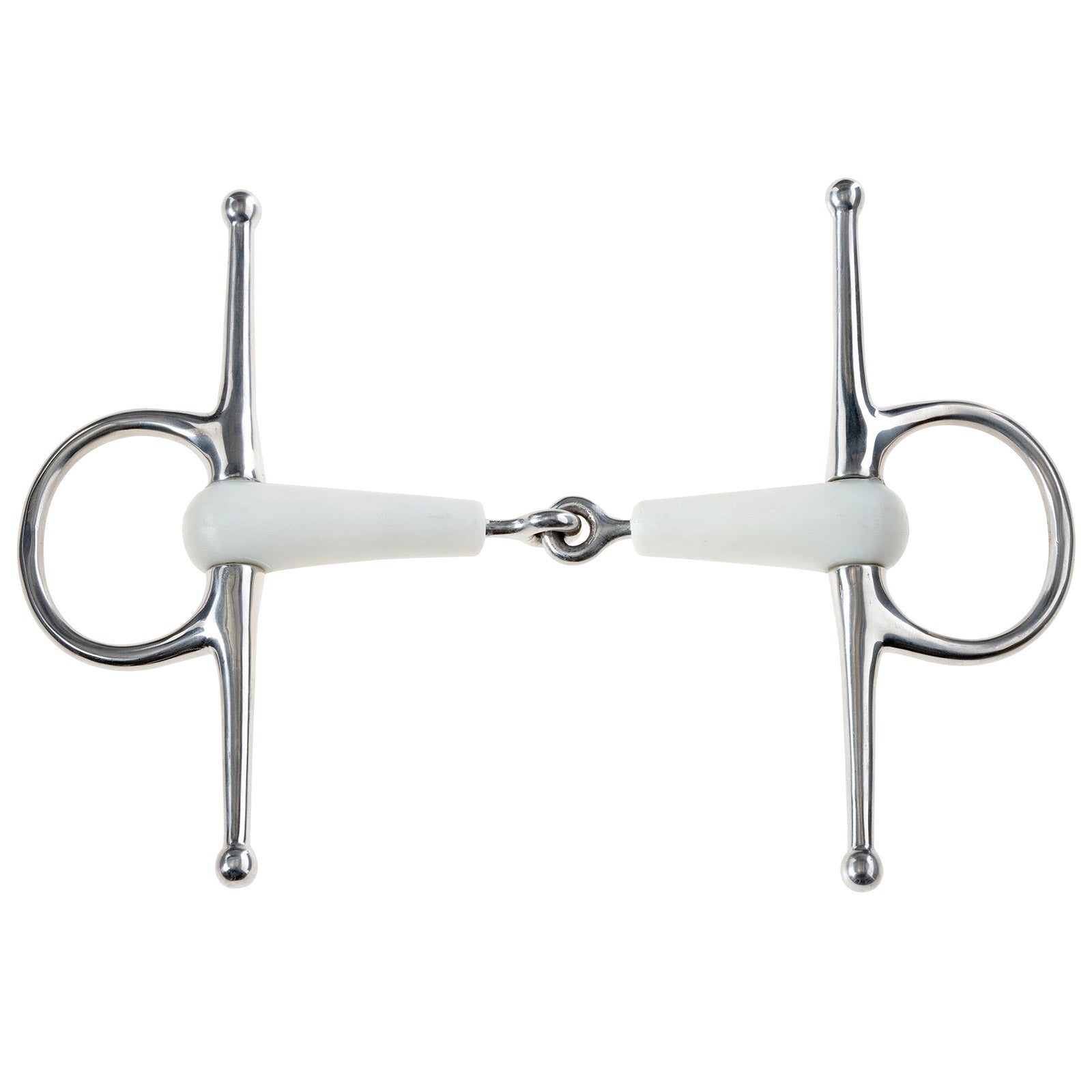 Korsteel Flexi Jointed Full Cheek Snaffle Bit Filetes y Bocados