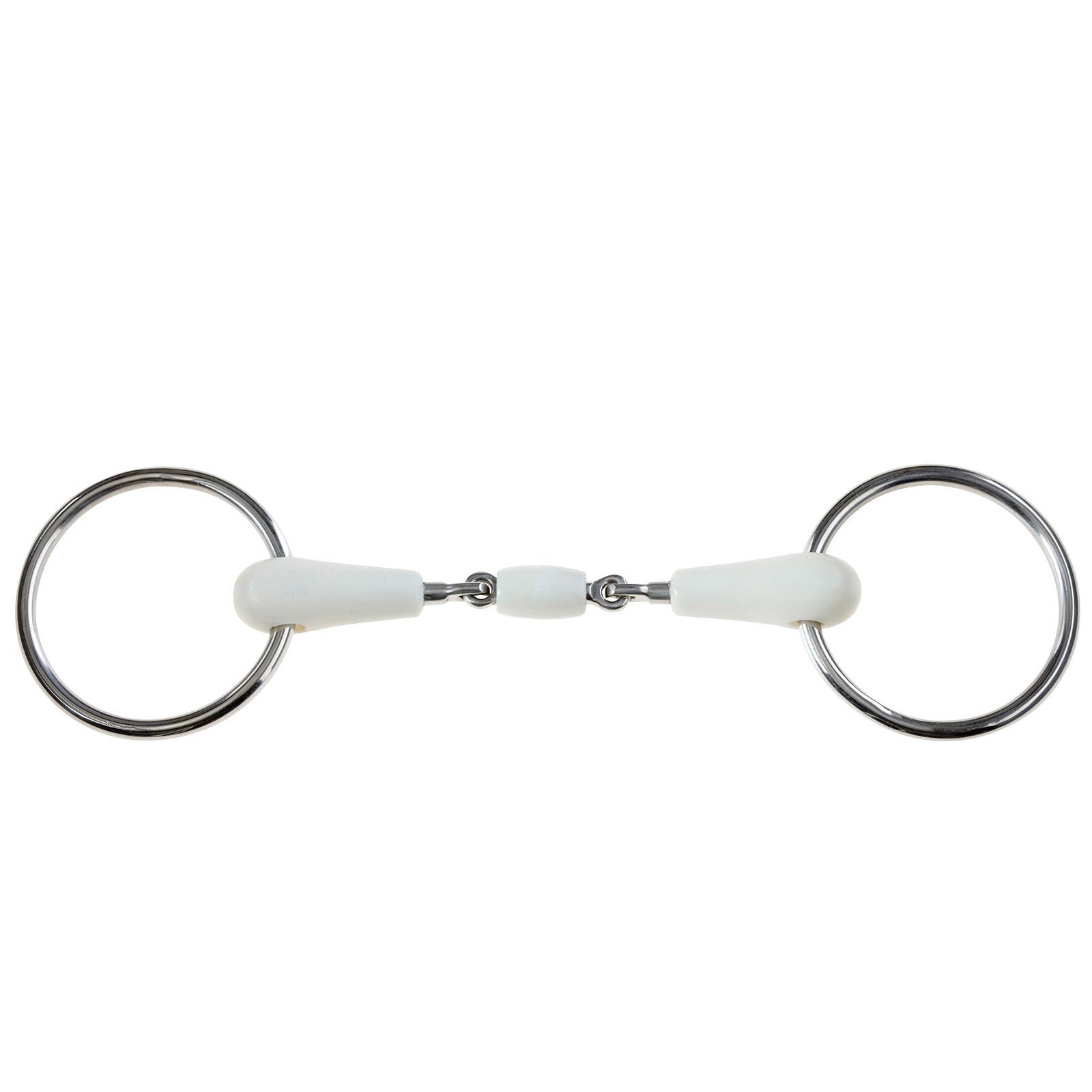 Korsteel Flexi Loose Ring Oval Link Snaffle Bit Filetes y Bocados