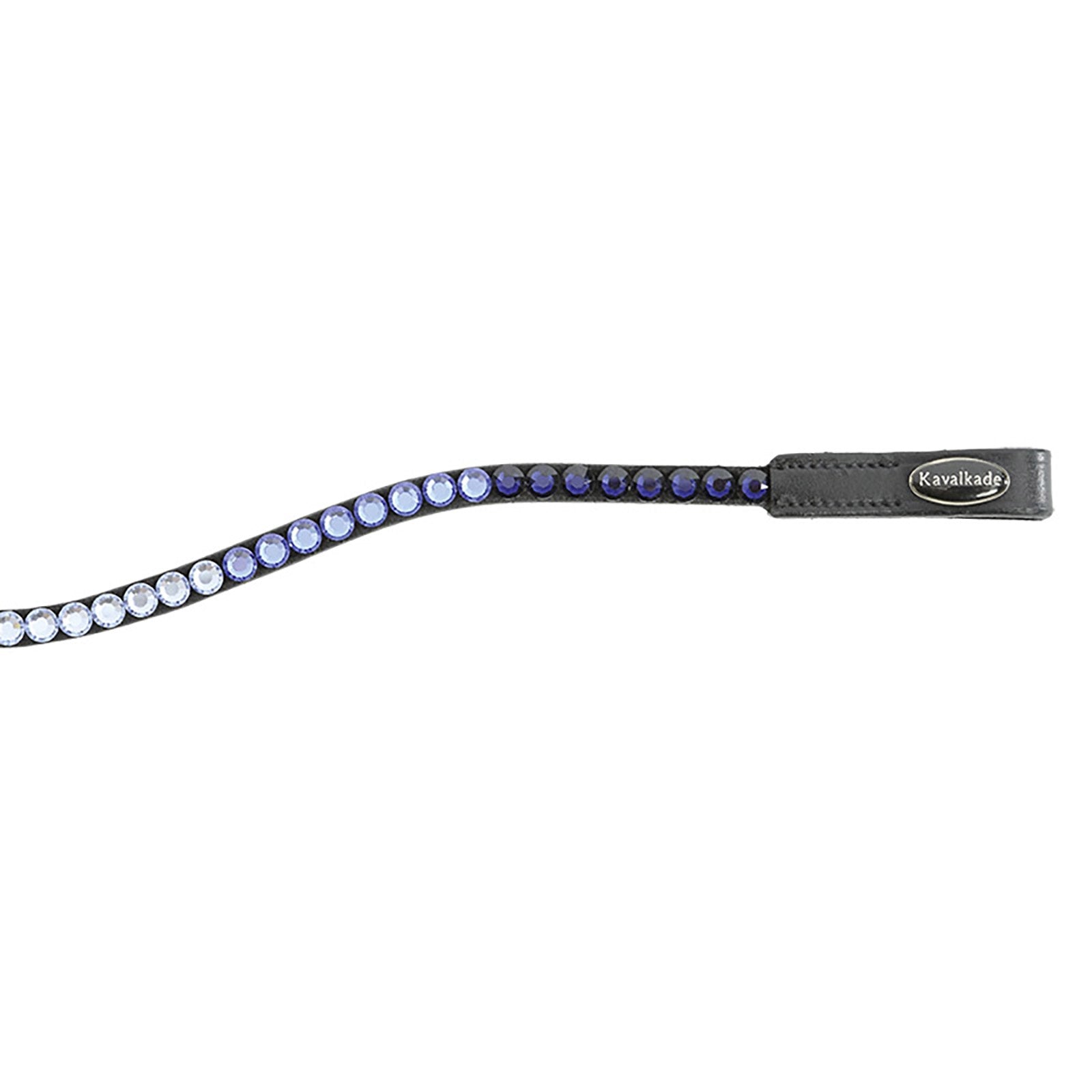 Kavalkade Browband Delight, small, w/ blue rhinestones Cabezadas de montar & Riendas