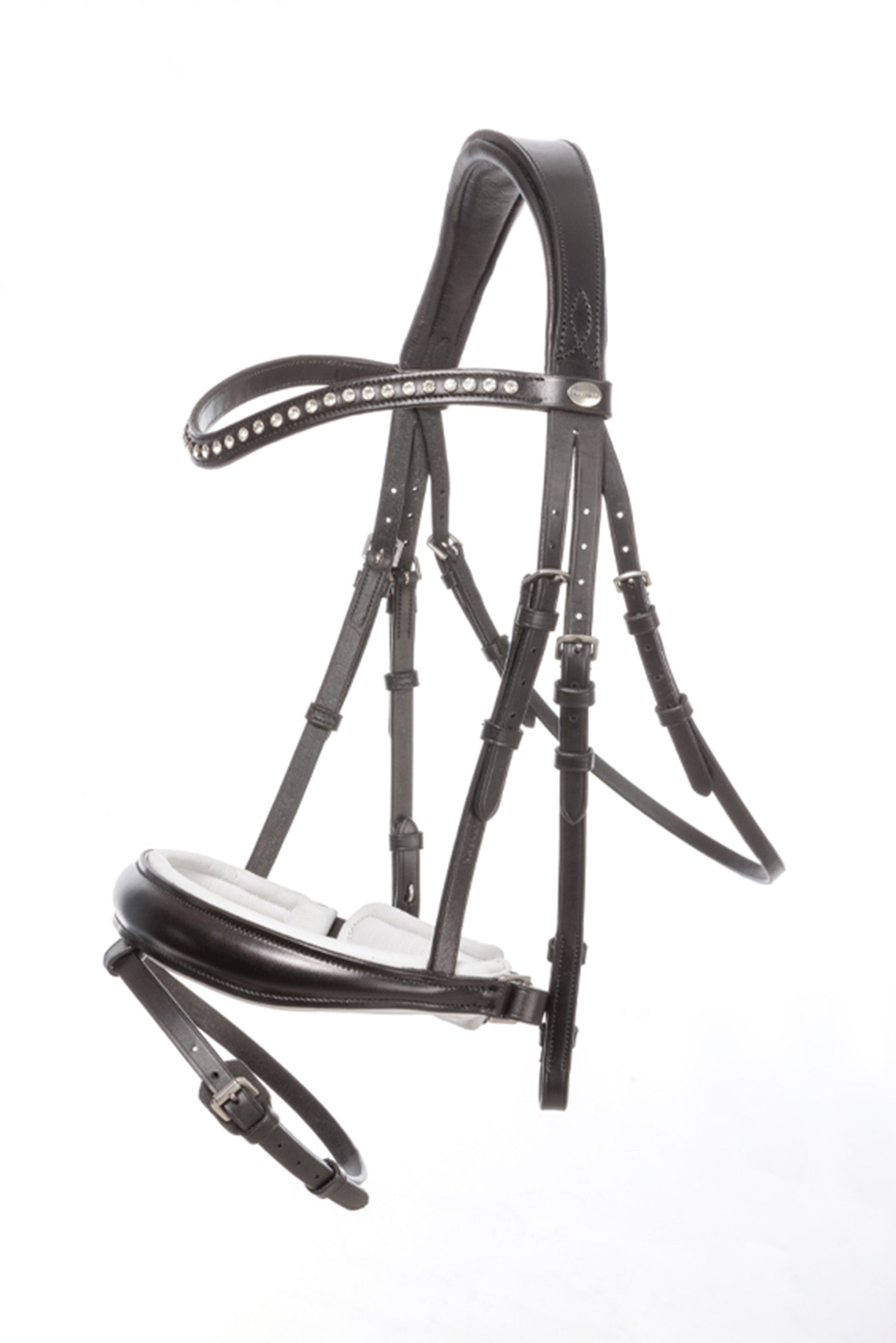 Kavalkade Charlotte Dressage Bridle Crank Noseband Cabezadas de montar & Riendas