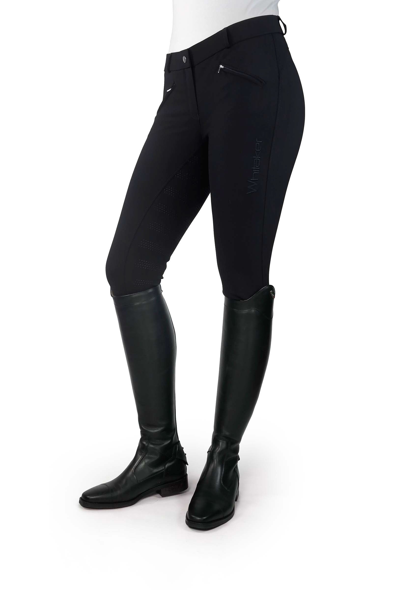 John Whitaker JW Ladies Miami Calzones con silicona para Mujer Womens Breeches