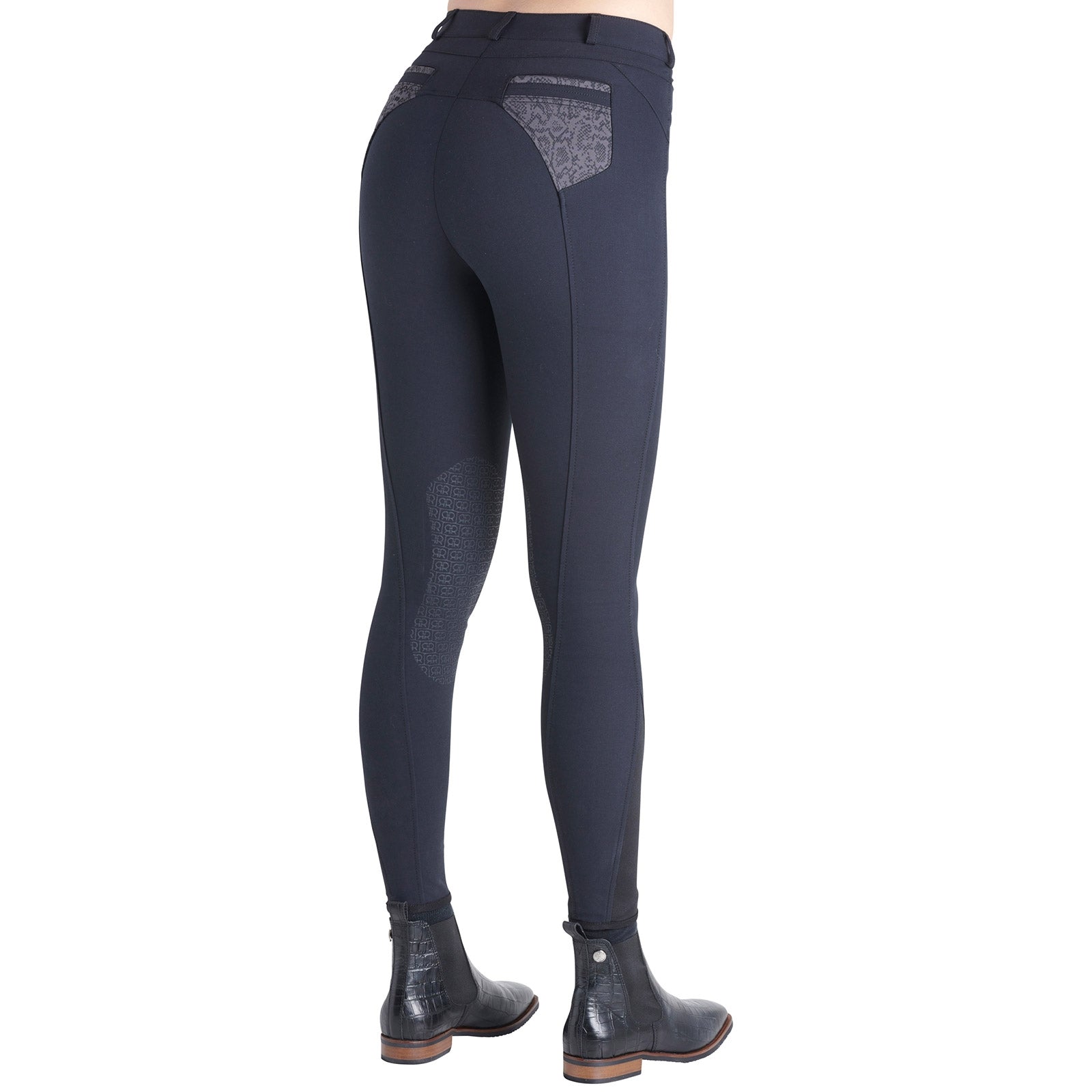 Rebel by Montar Rebel Alicia breech serpiente bolsillos grip para rodilleras para mujer Womens Breeches
