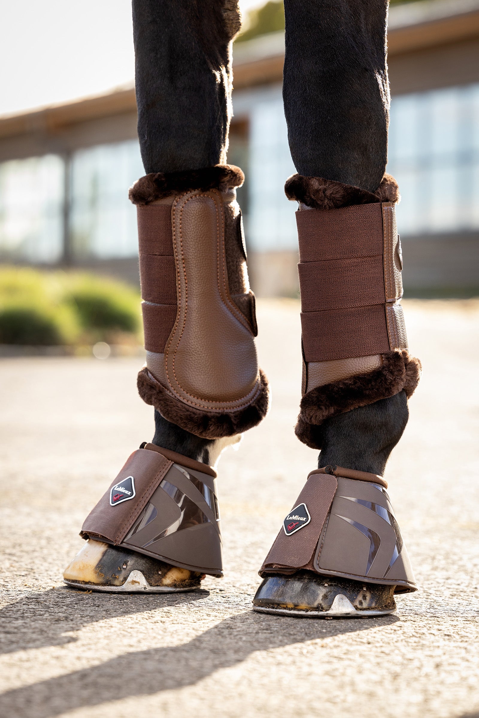 LeMieux ProShell Over Reach Boot Leg Protection & Hoof Protection for Horses