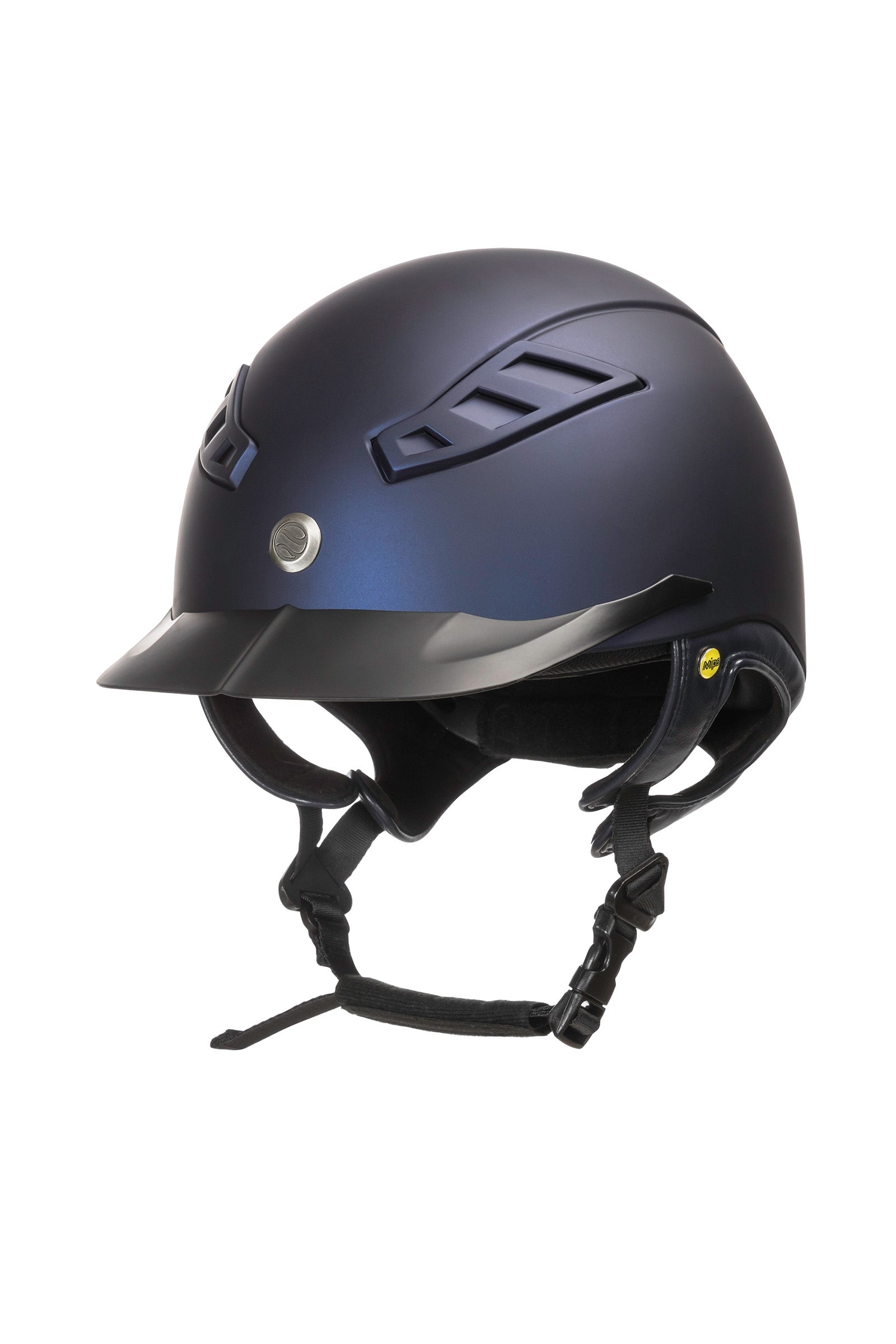 Back on Track Casco de Equitación Parte Superior Lisa EQ3 MIPS Lynx Equipamiento Seguridad