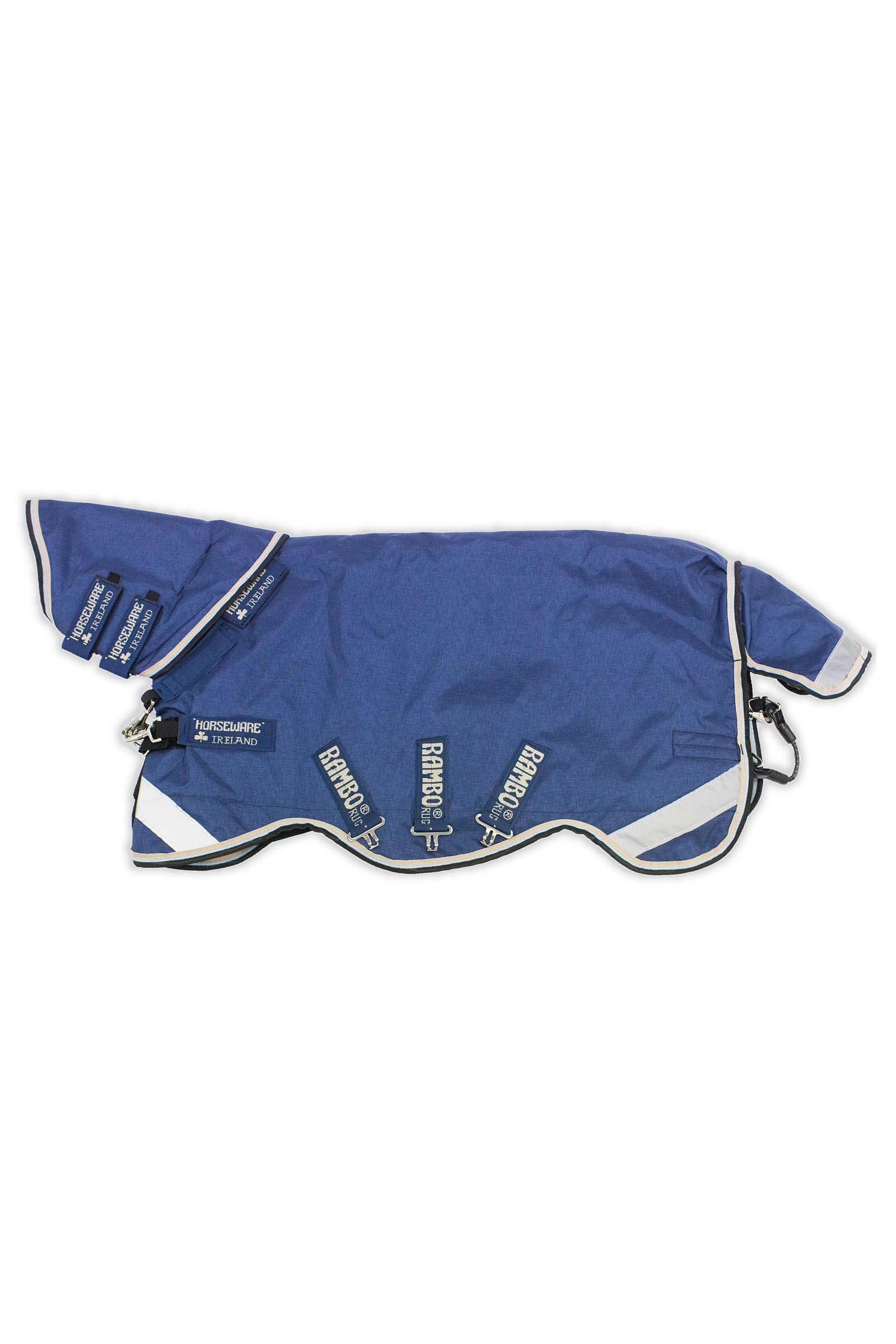 Horseware Rambo Tech Duo Turnout Alfombra con cuello desmontable Mantas Caballo