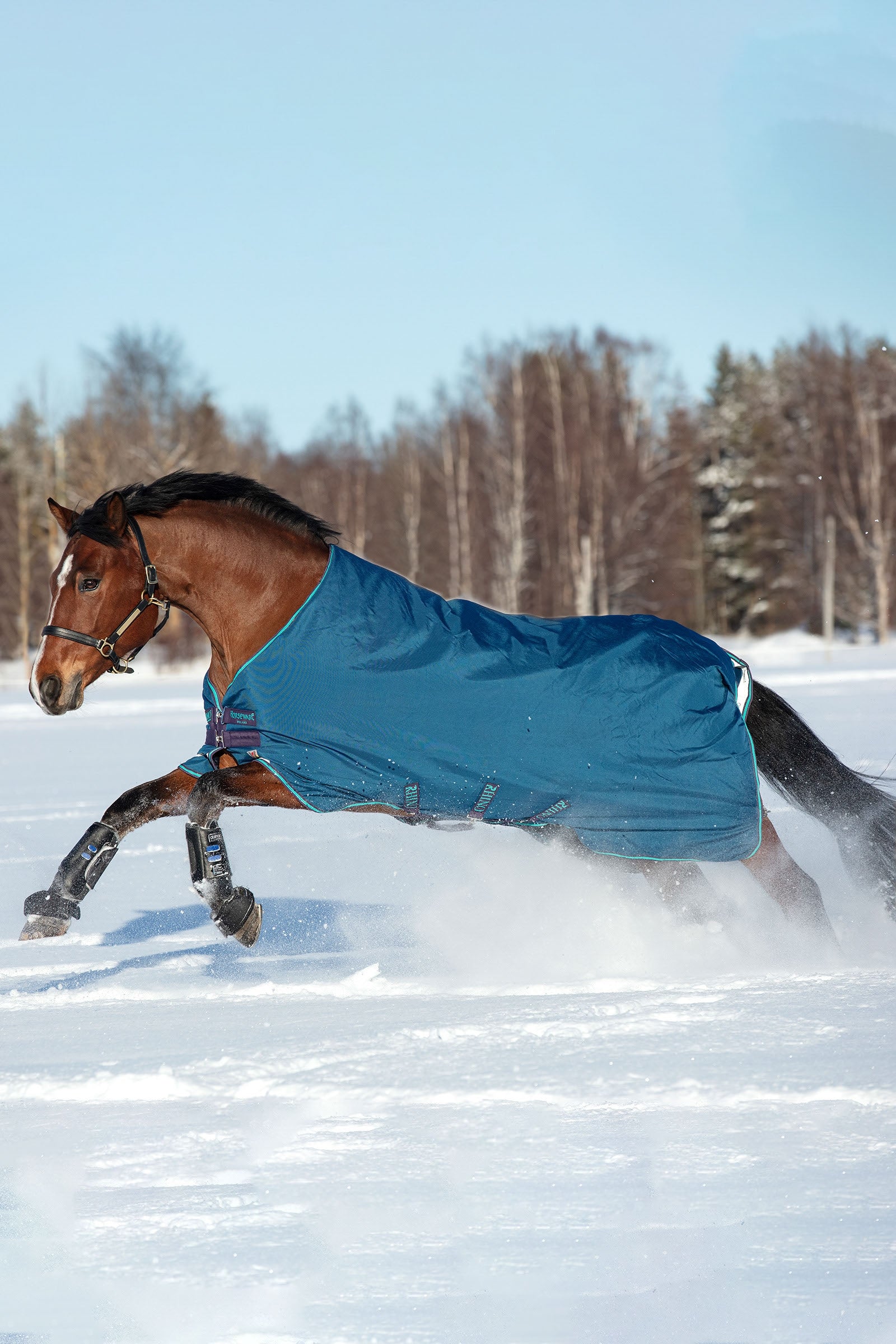 Horseware Rhino Original Vari-Layer Turnout Tapete, 250g Mantas Caballo