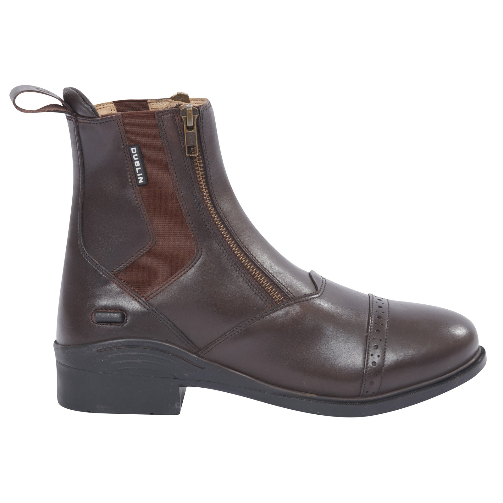 Dublin Botas de paddock con doble cremallera delantera Evolution Calzado
