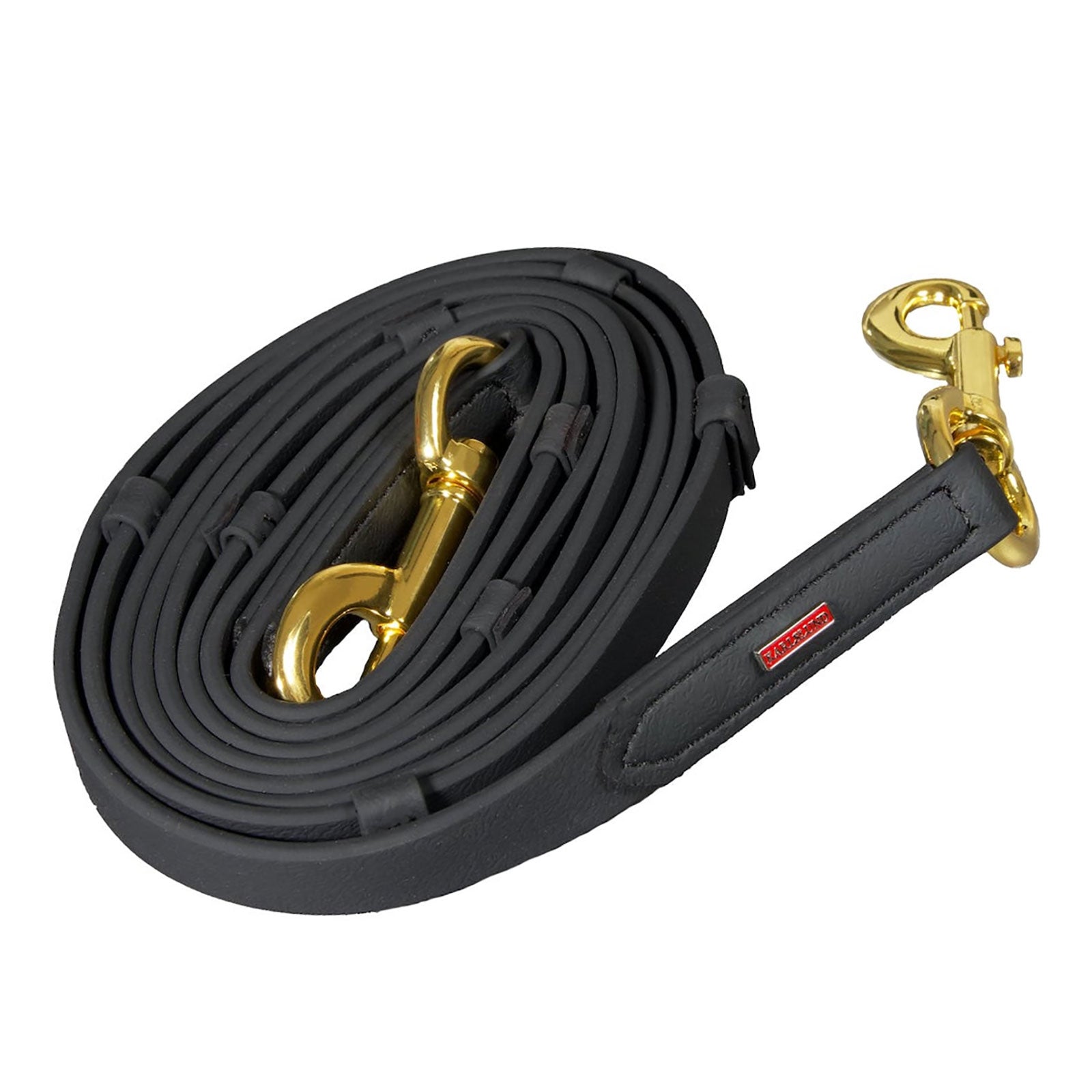 Karlslund Riendas SuperStrap con topes Cabezadas de montar & Riendas