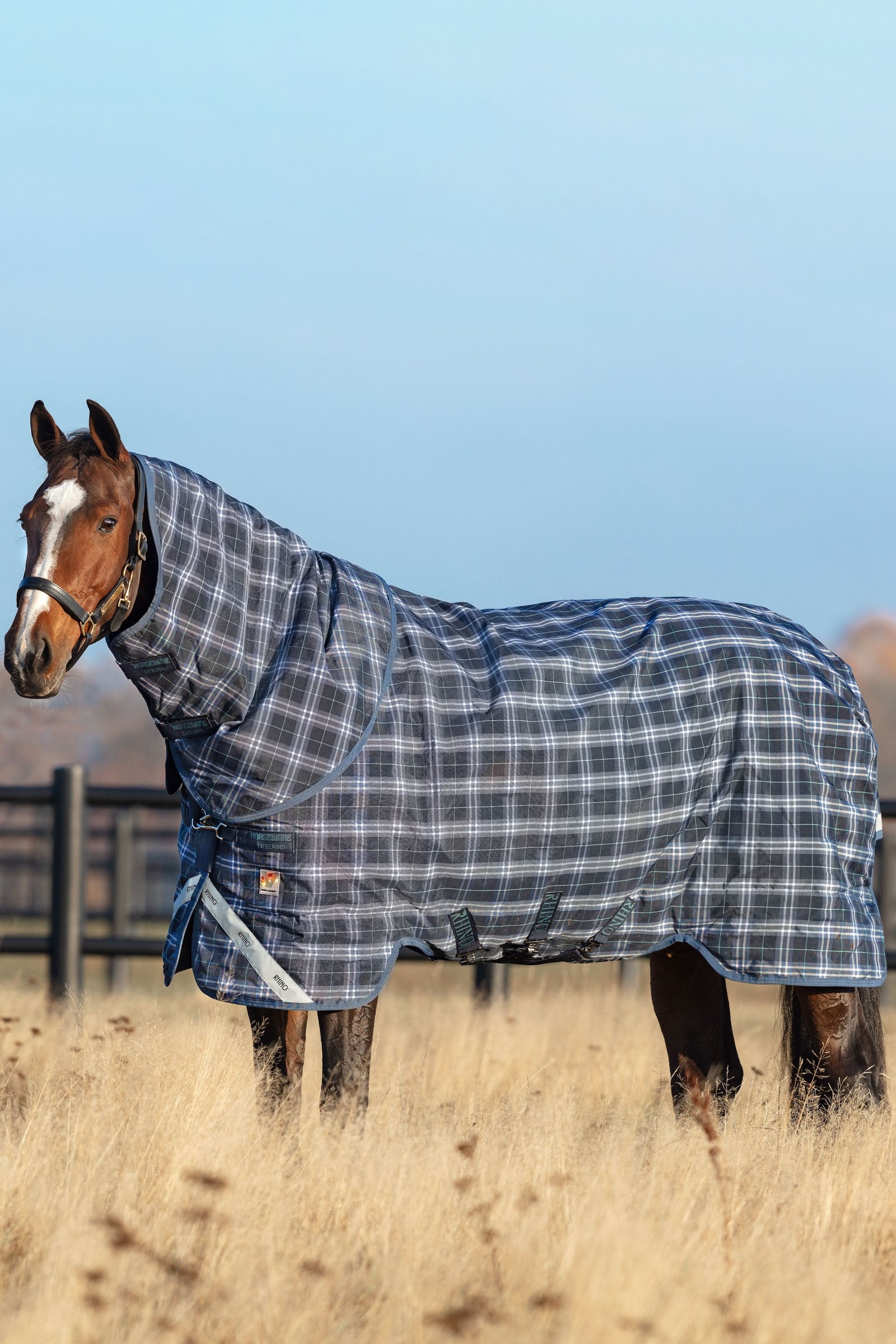 Horseware Rhino Plus Turnout Rug with Detachable Neck, 0g Horse Rugs