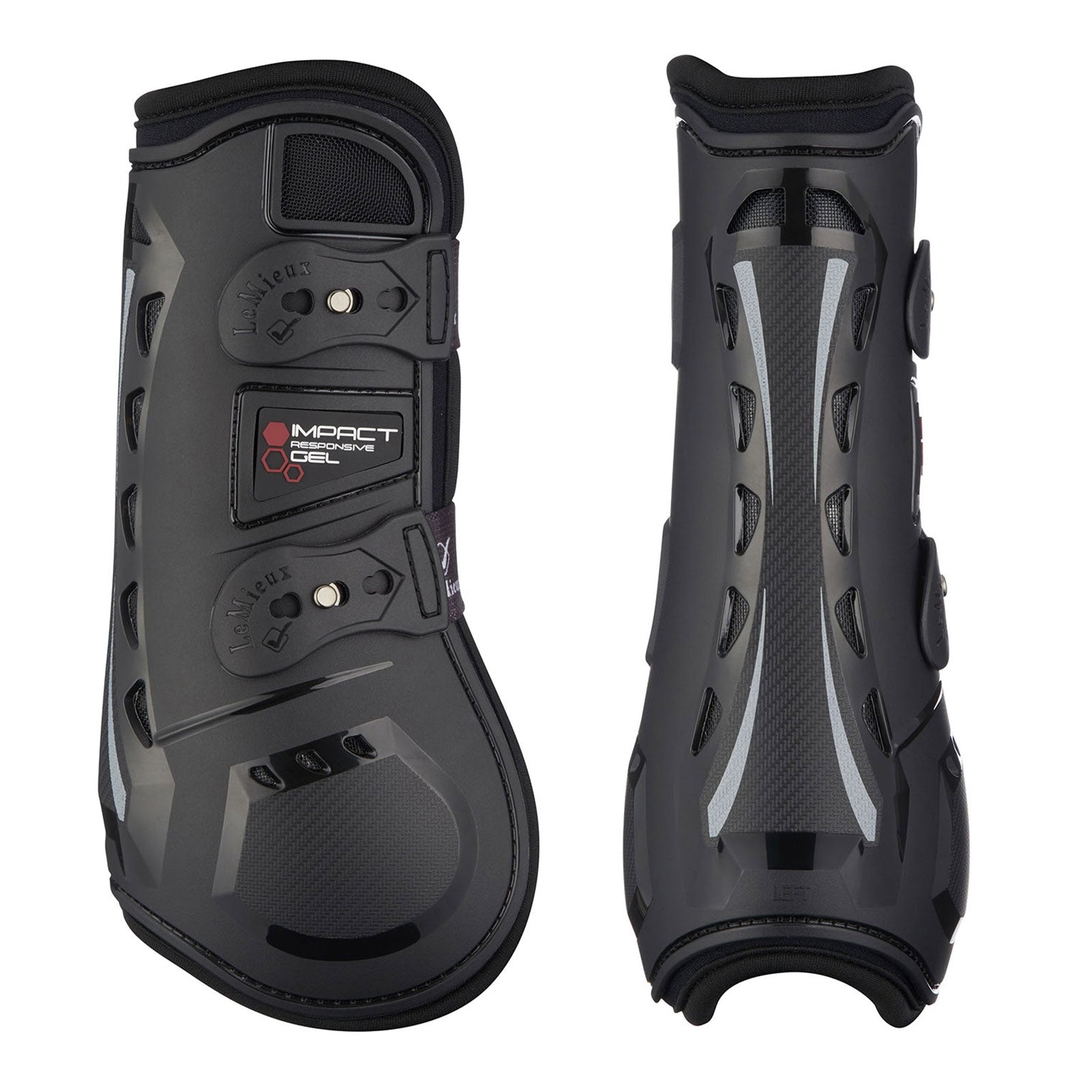 LeMieux Protectores de Tendón Impact Responsive Leg Protection & Hoof Protection for Horses