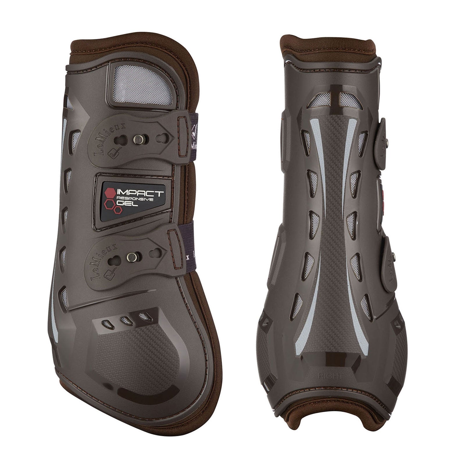 LeMieux Protectores de Tendón Impact Responsive Leg Protection & Hoof Protection for Horses