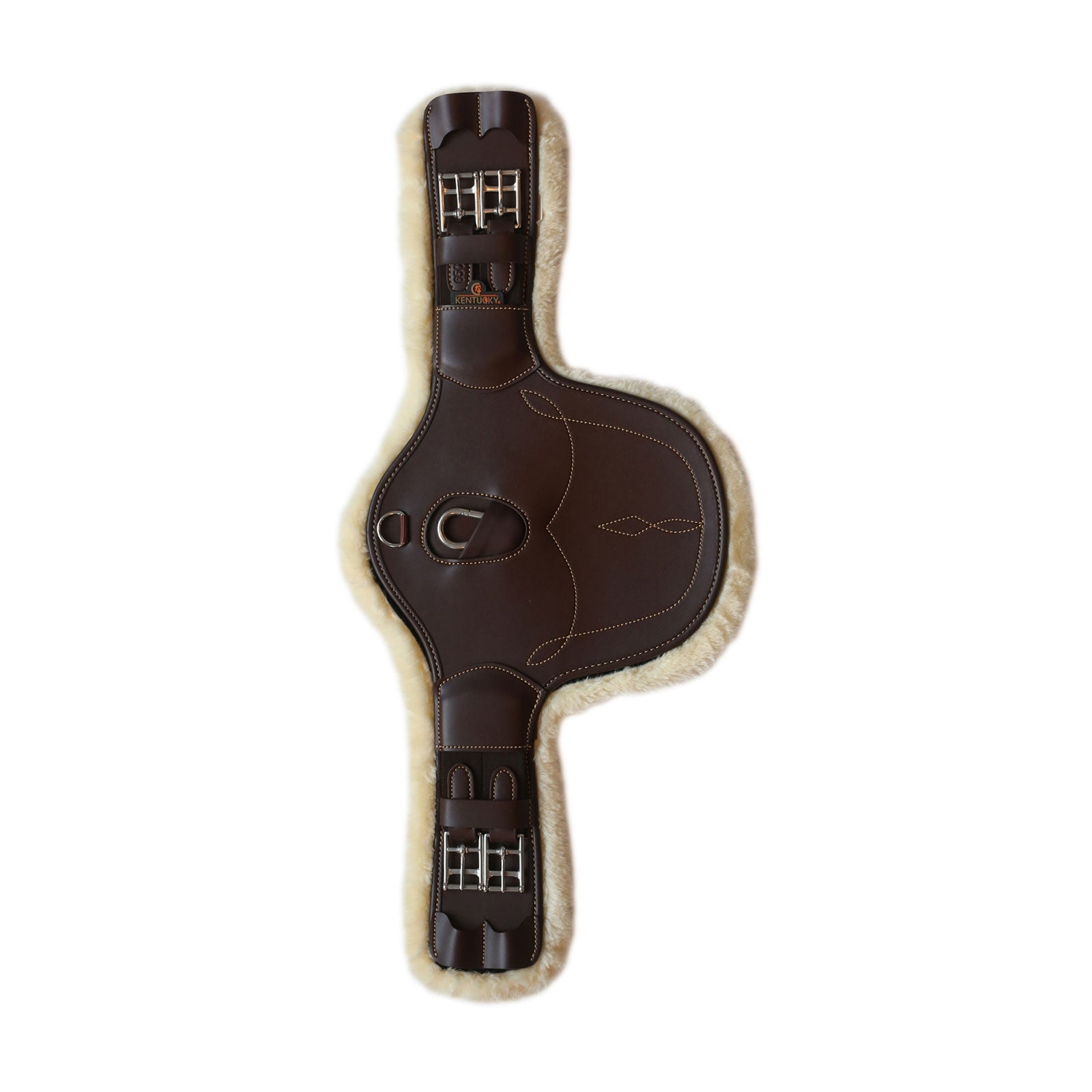 Kentucky Horsewear Cincha corta de piel de oveja Monturas & Cinchas