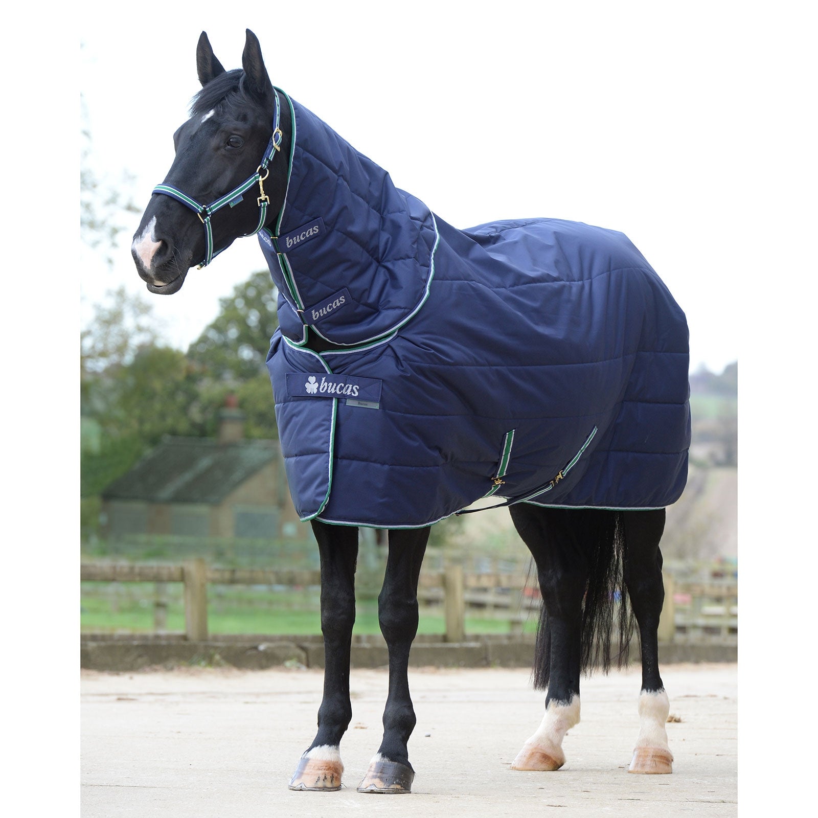 Bucas Manta Bajera Quilt Big Neck SF, 150g Mantas Caballo