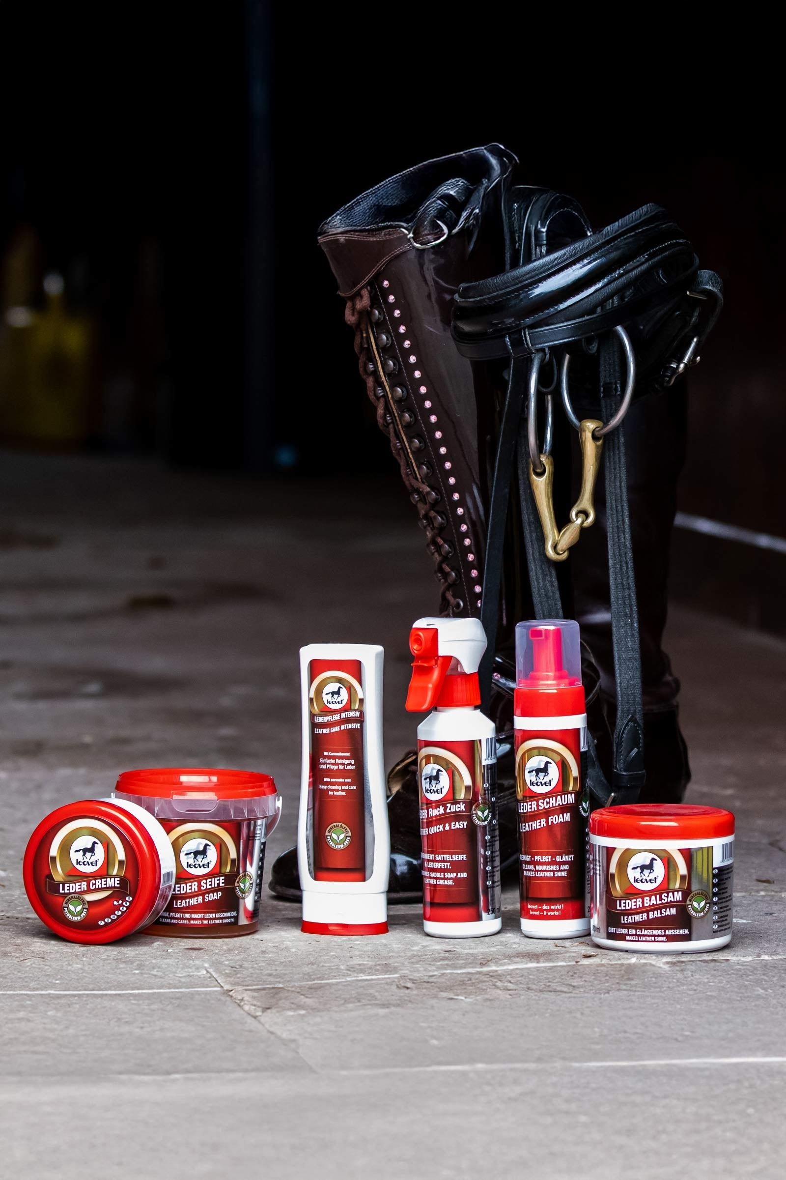 Leovet Leather Foam Horse Health Care