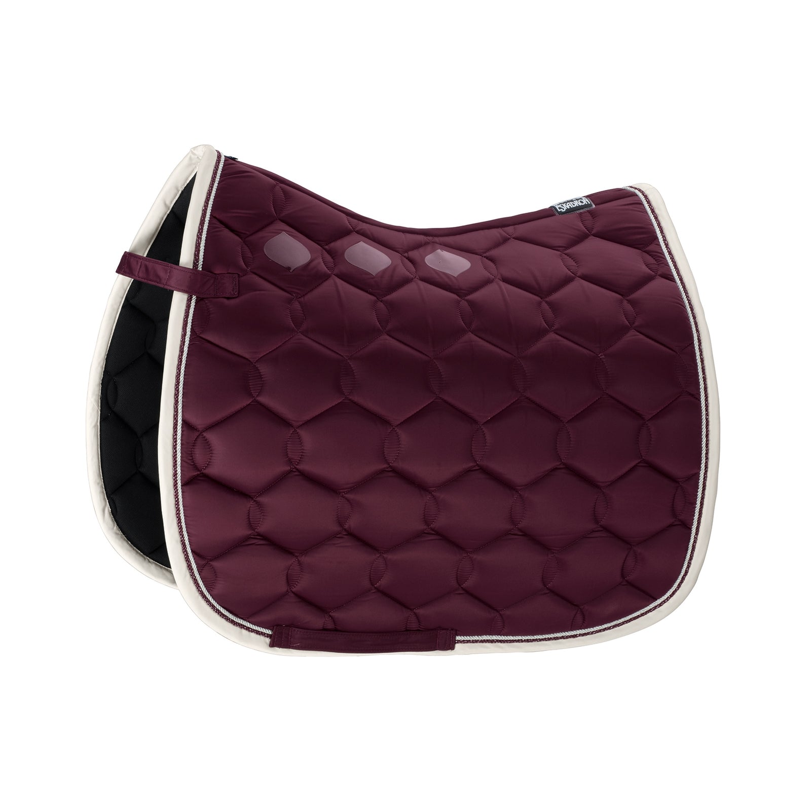 Eskadron Glossy Wave Contrast All purpose Saddle Pad Saddle Pads
