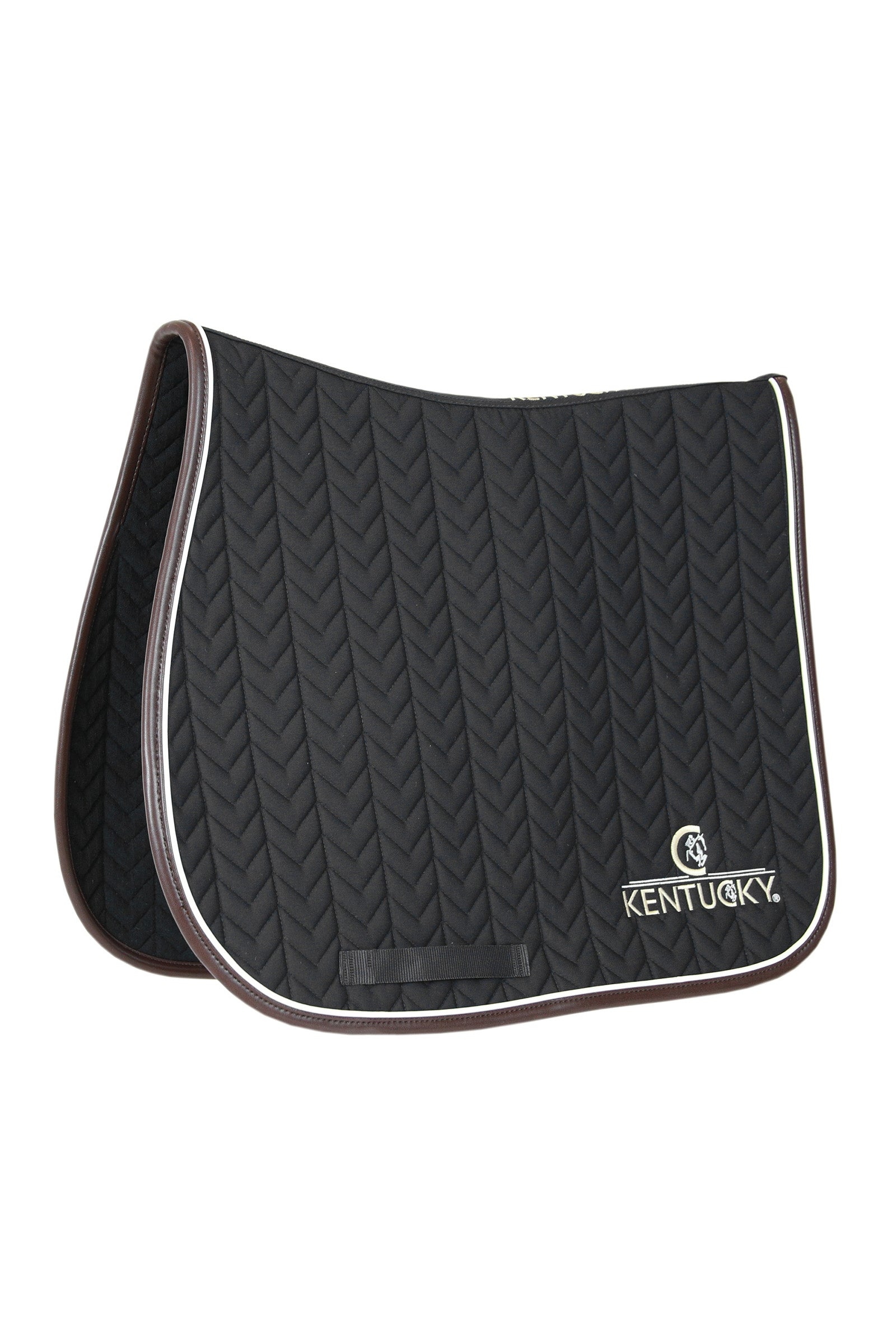 Kentucky Horsewear Saddle Pad Cuero Fishbone Jumping Mantillas