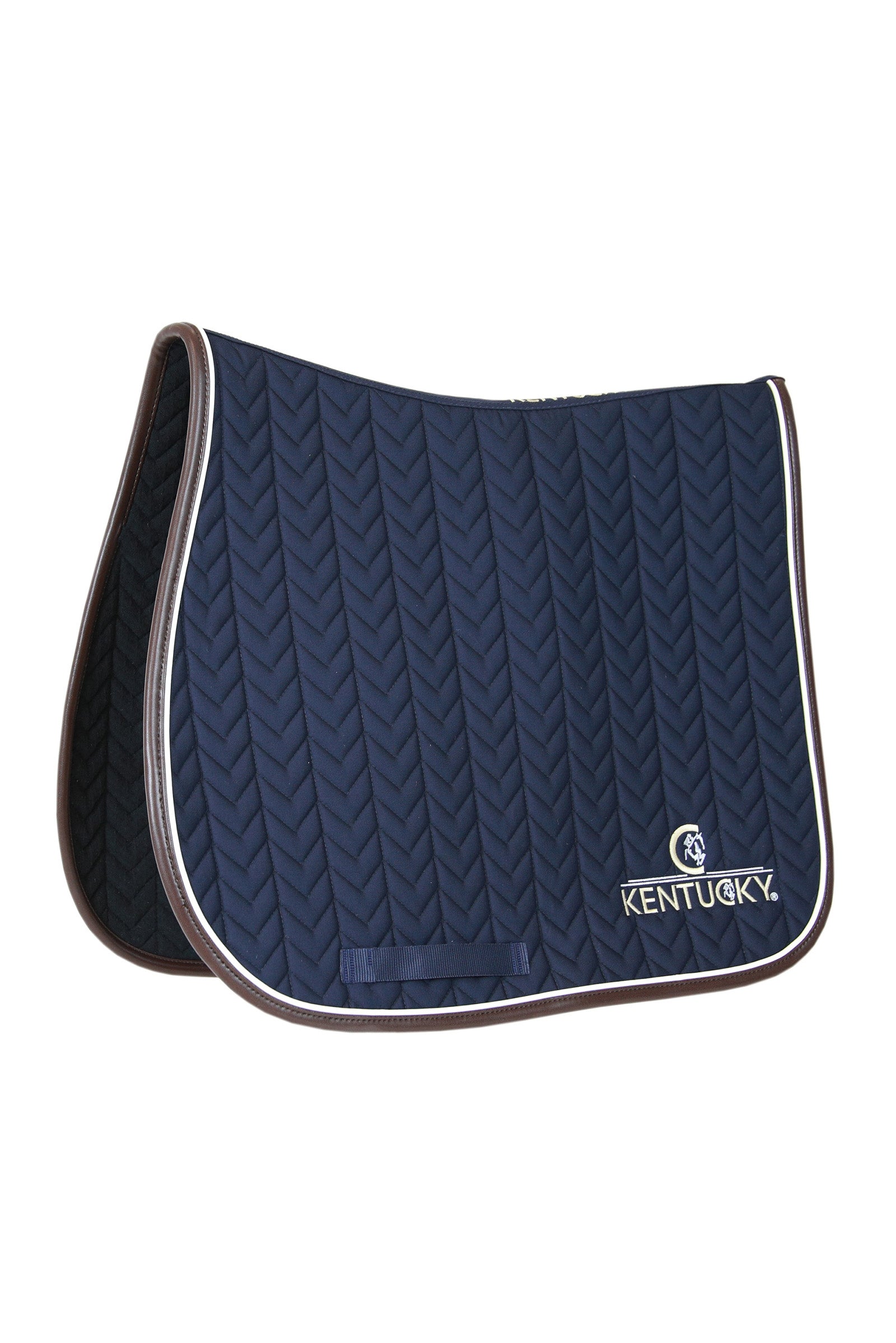Kentucky Horsewear Saddle Pad Cuero Fishbone Jumping Mantillas
