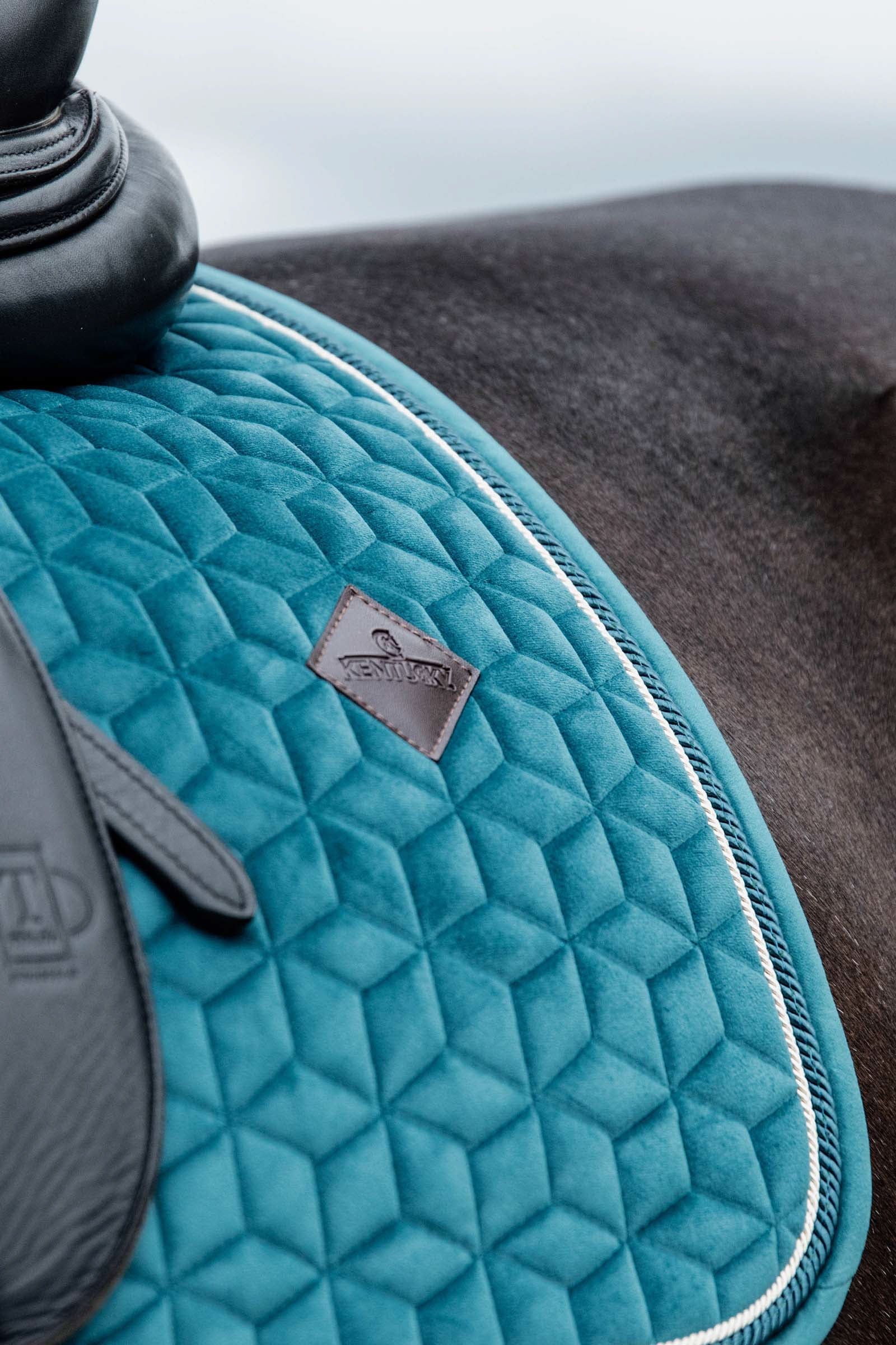 Kentucky Horsewear Velvet Dressage Saddle Pad Saddle Pads