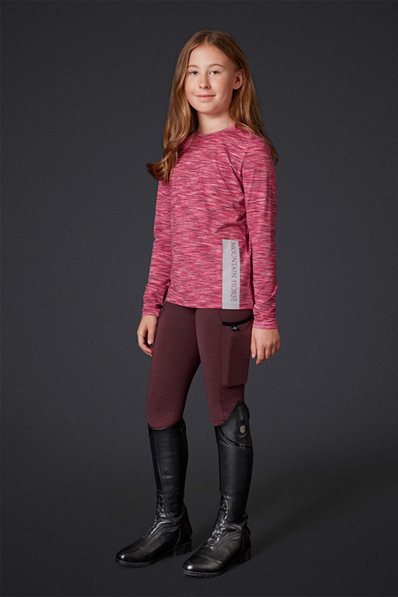 Mountain Horse Mallas de Equitación Técnicos con Asiento Completo Flora Womens Breeches