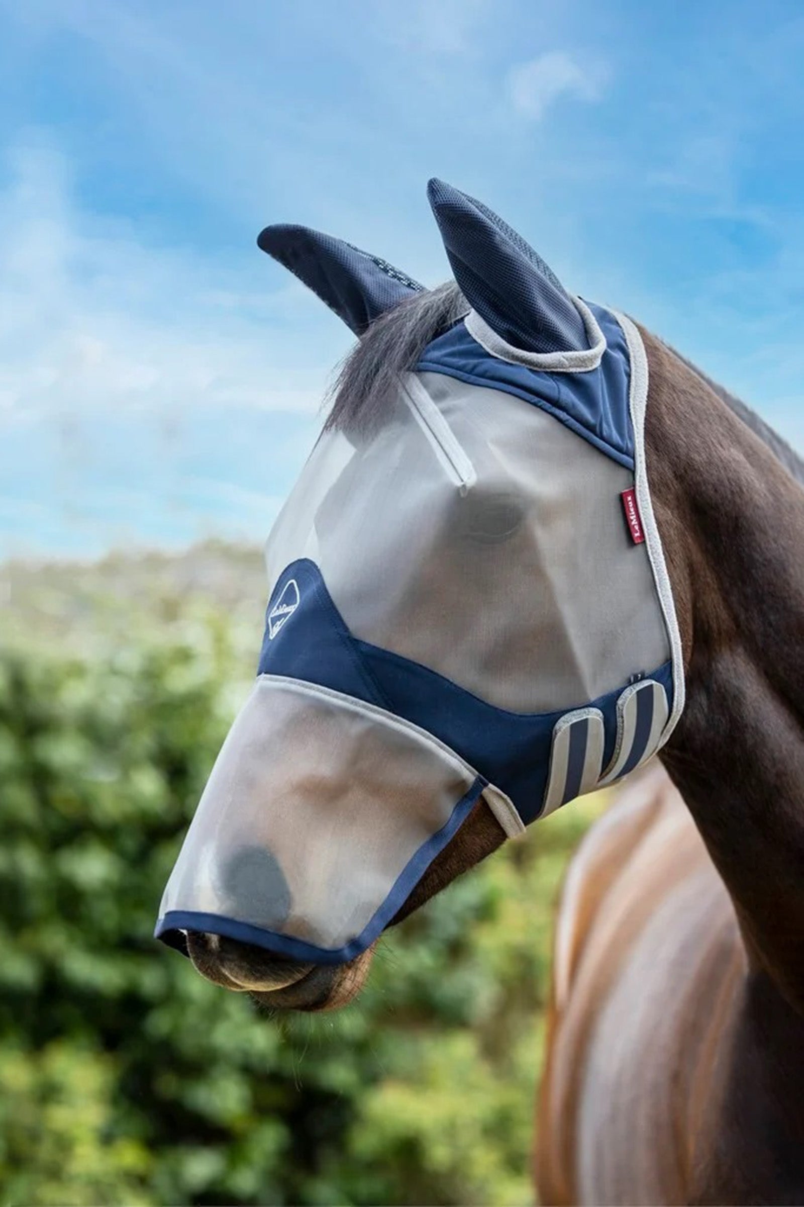 LeMieux Armour Shield Pro Fly Protector Full Mask Antifly Protection for Horses