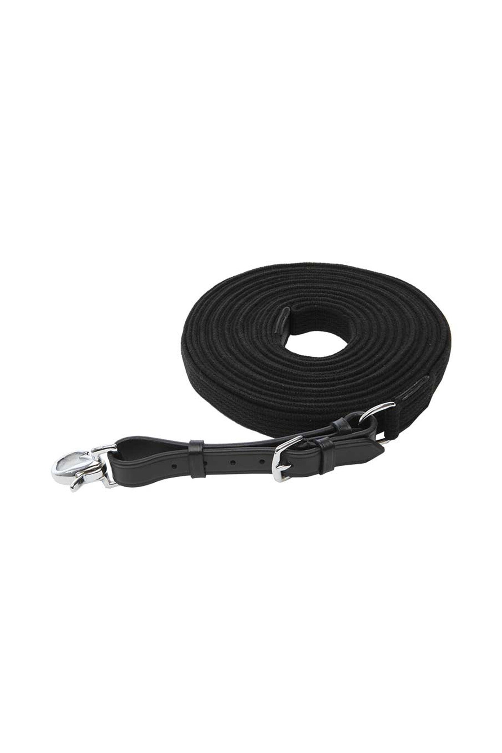 Kavalkade Lunge Suave Negro, 9,5m Entrenamiento Caballo