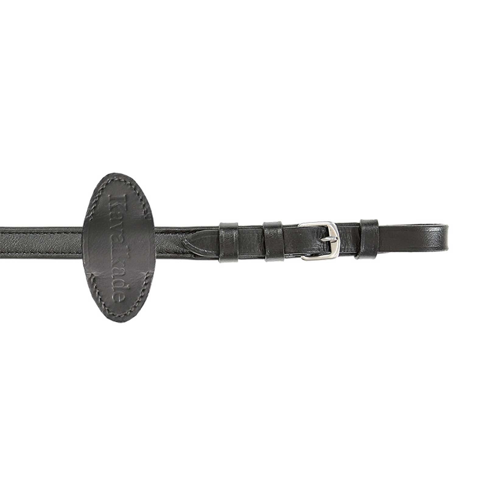 Kavalkade Soft Leather Reins With 5 Stops, 16 mm Bridles & Reins