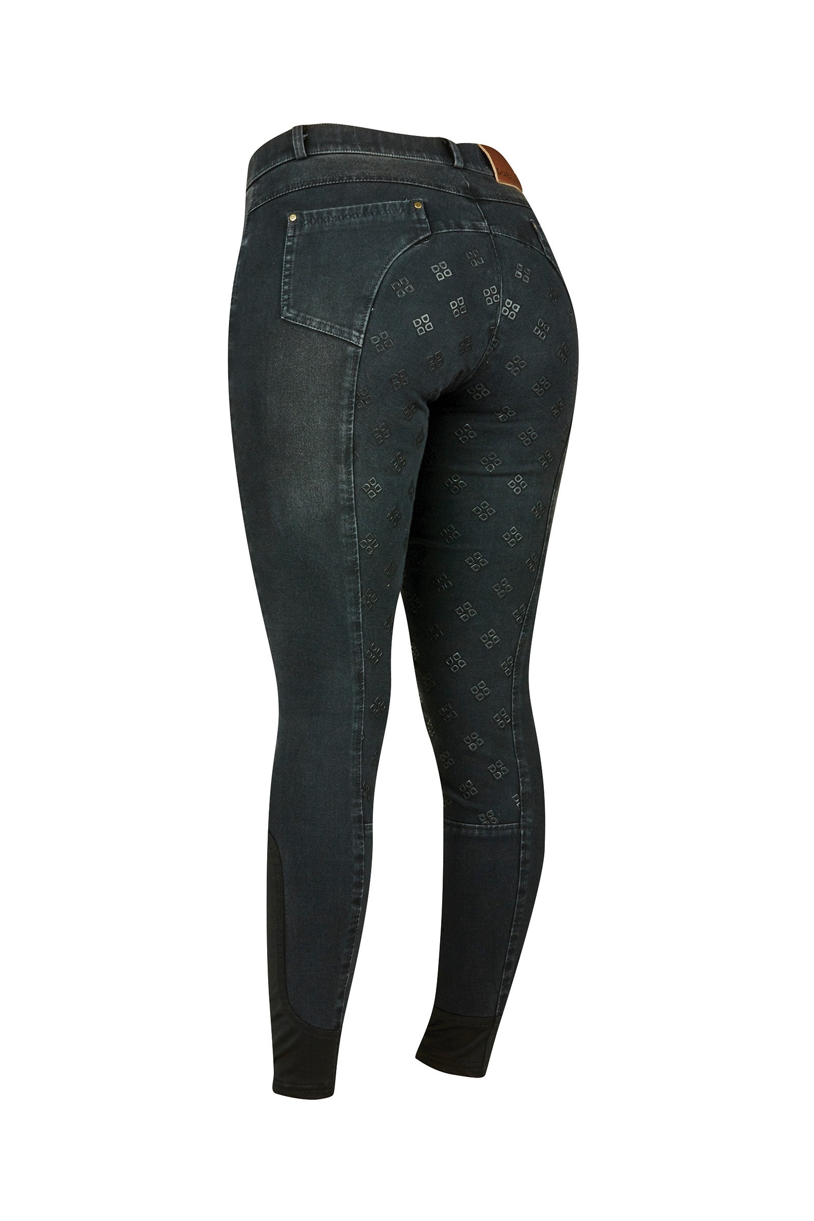 Dublin Pantalones de Montar Vaqueros Agarre Completo de Estampado de Silicona para Mujer Shona Womens Breeches