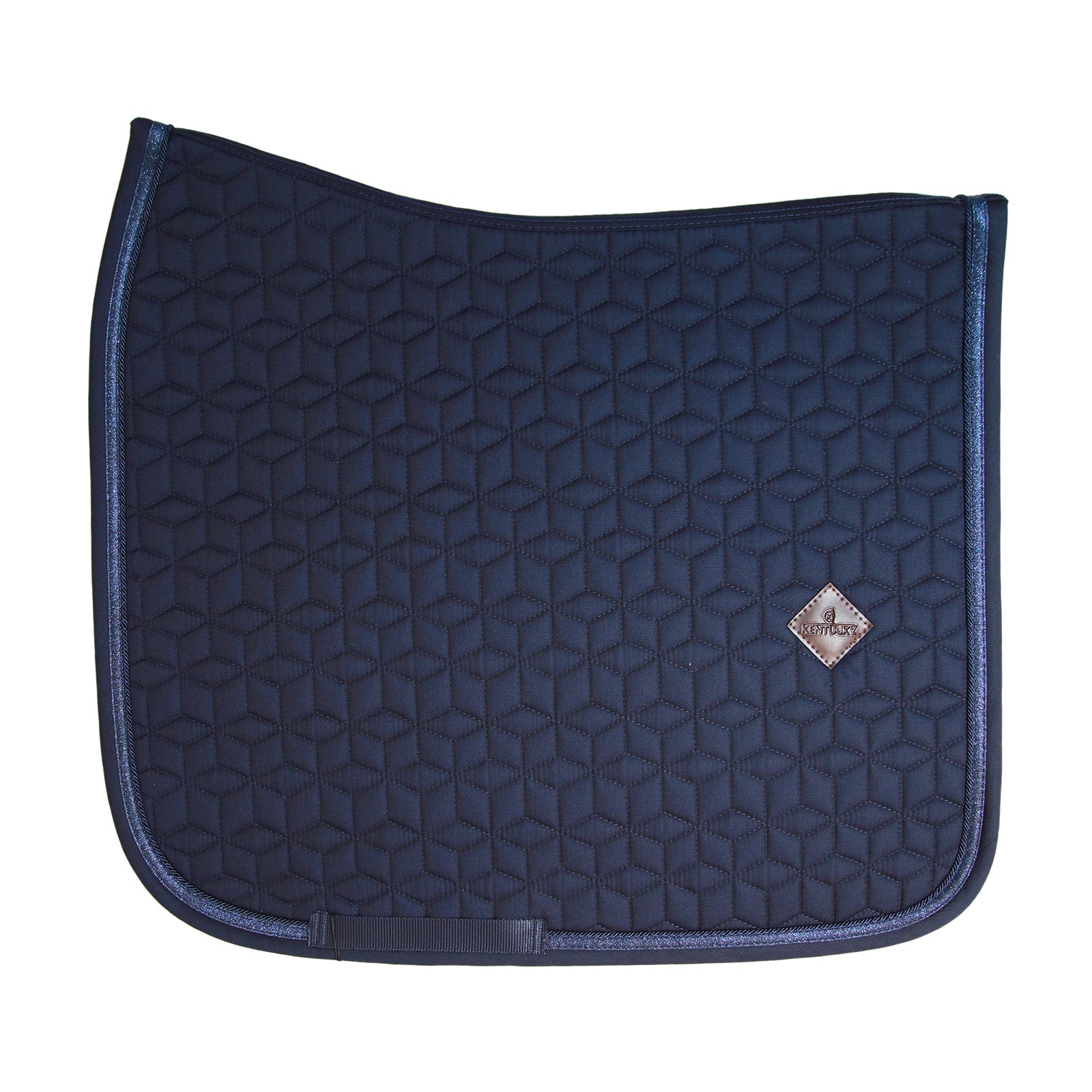Kentucky Horsewear Saddle Pad Glitter Cuerda Doma Mantillas