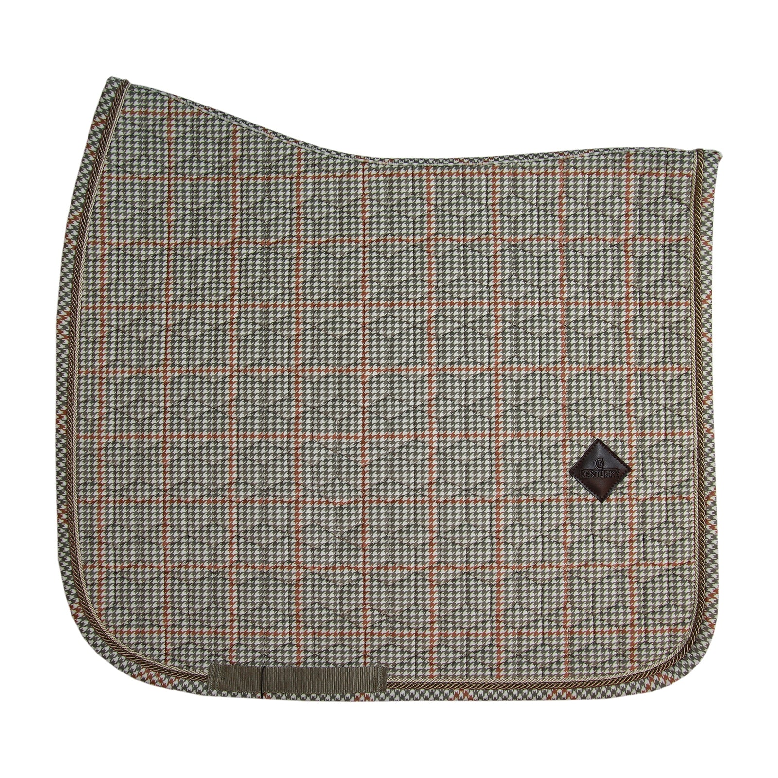 Kentucky Horsewear Saddle Pad Pied-de-poule Dressage Mantillas