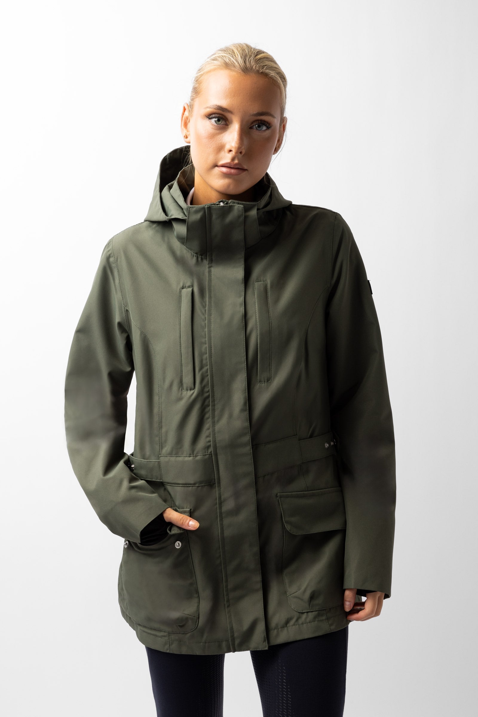 Horze Jadine Women's Technical Waterproof Summer Riding Jacket Women’s Riding Clothing