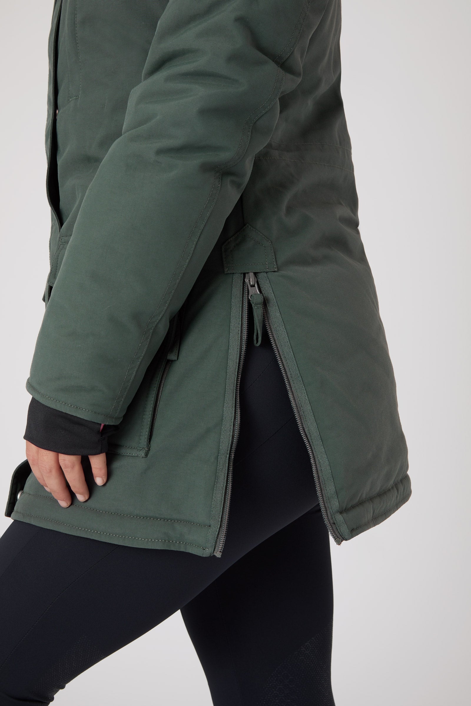 Horze Brooke Women's Long Parka Riding Jacket Women’s Riding Clothing