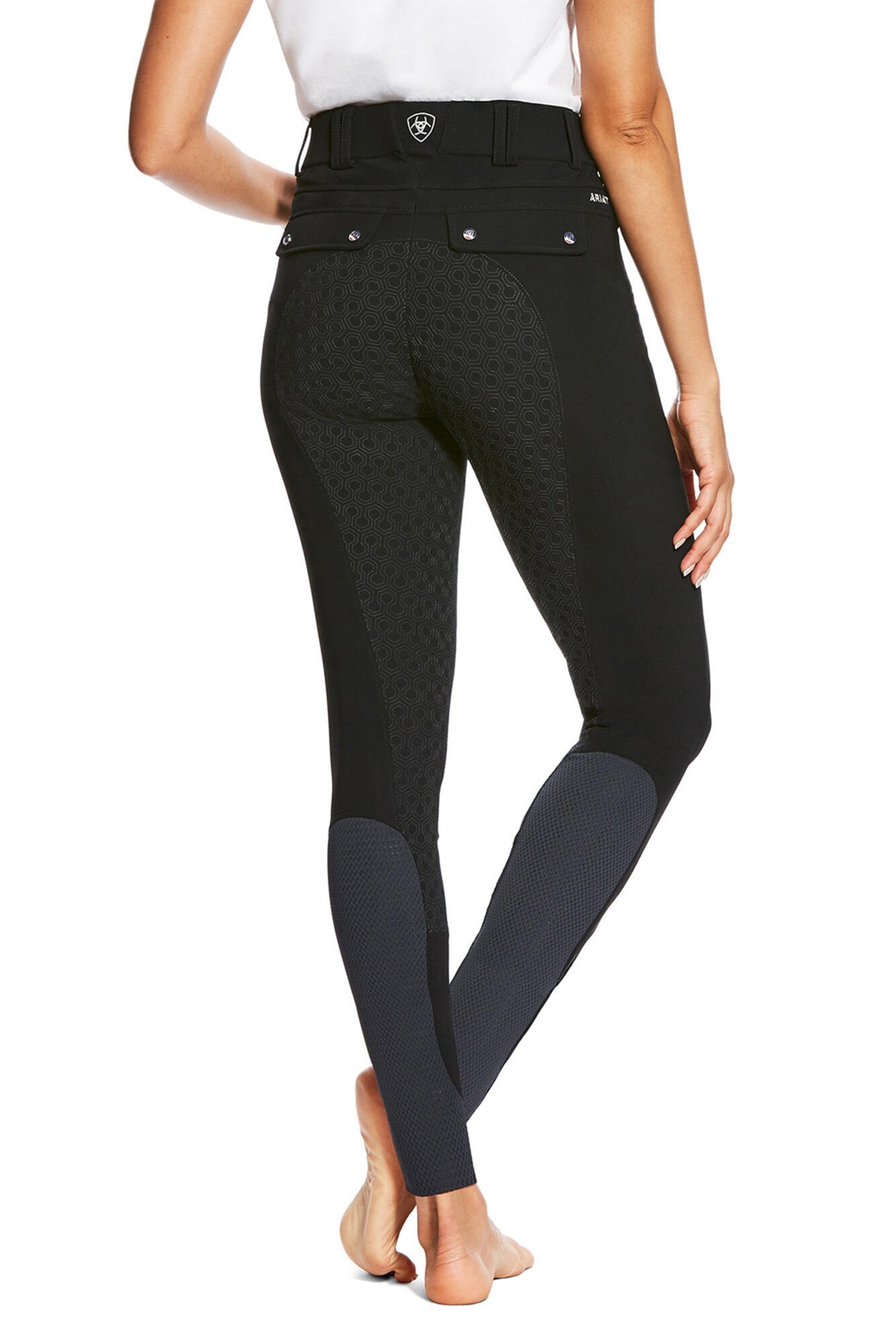 Ariat Tri Factor pantalones de montar con asiento completo y grip de silicona para mujer Womens Breeches