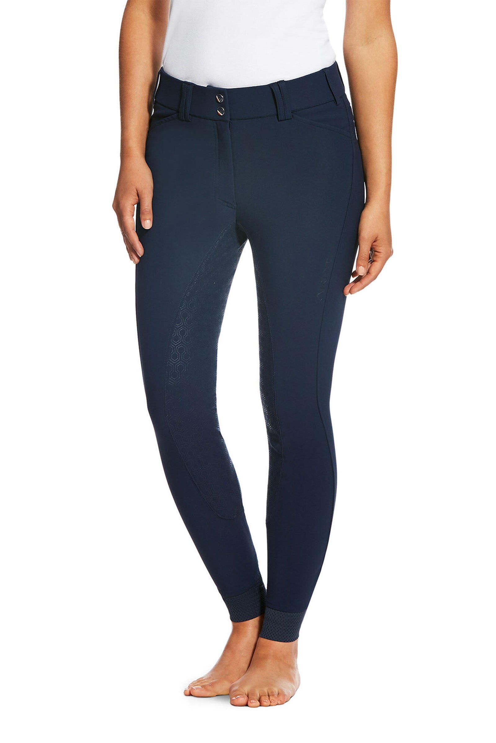 Ariat Tri Factor Women's Full Seat Breeches With Silicone Grip Womens Breeches