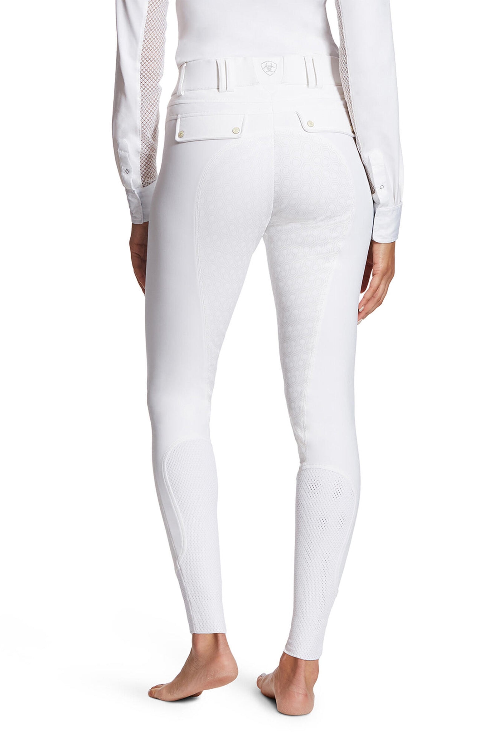 Ariat Tri Factor pantalones de montar con asiento completo y grip de silicona para mujer Womens Breeches