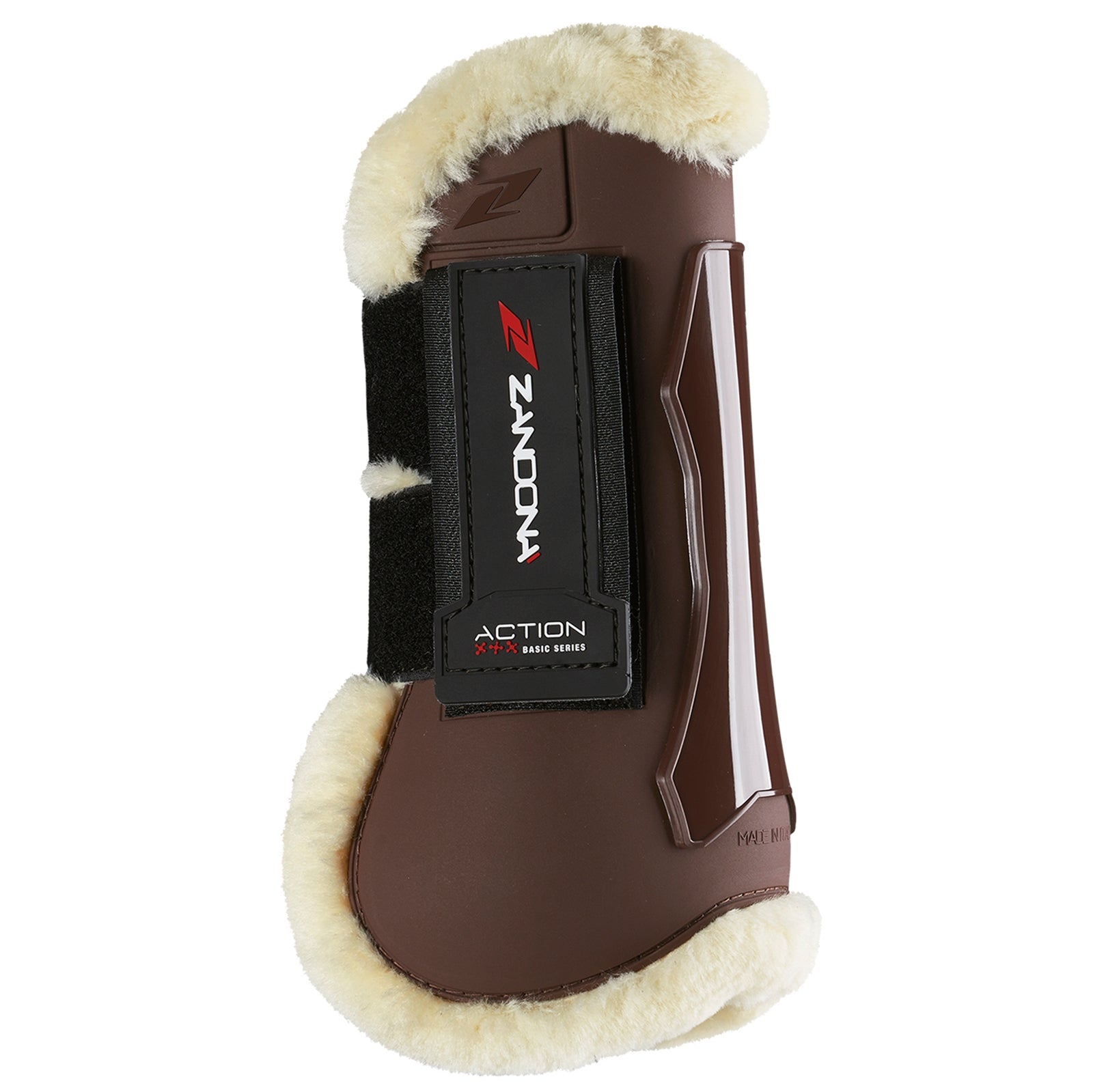 Zandona Botas de tendón Action Techno-Fur Leg Protection & Hoof Protection for Horses