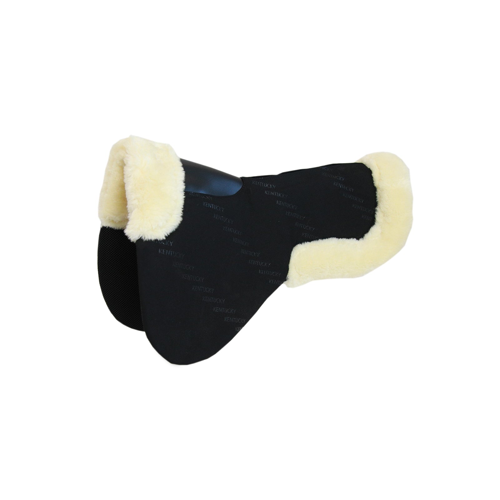 Kentucky Horsewear Half Pad Sheepskin Impact Equalizer Mantillas