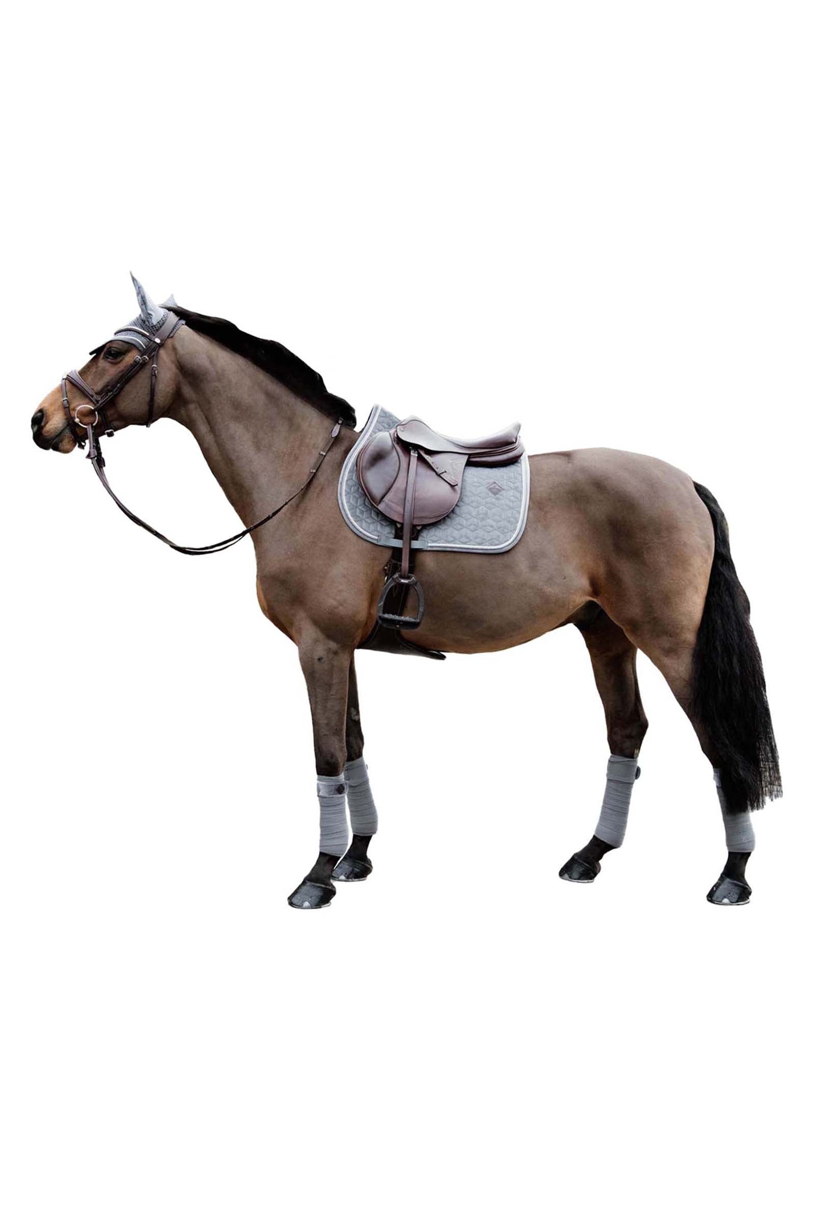 Kentucky Horsewear Velvet Basic Jumping Saddle Pad Saddle Pads