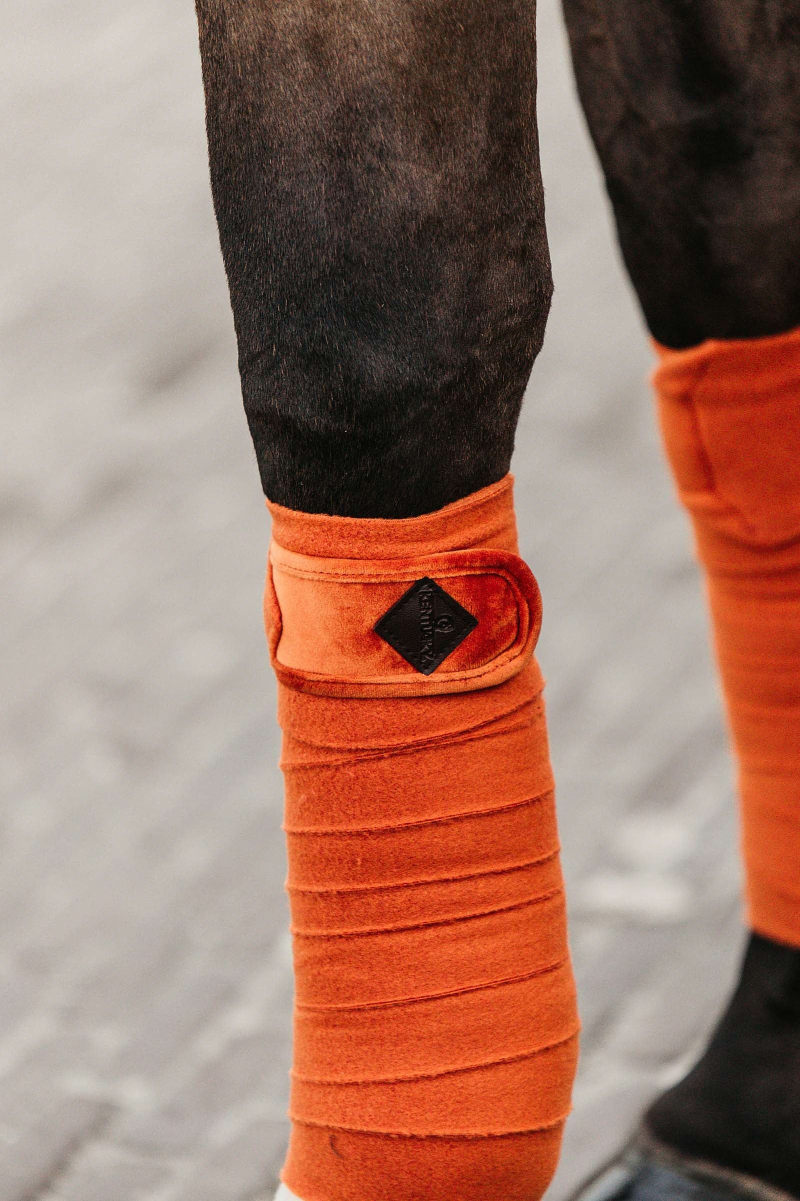 Kentucky Horsewear Velvet Polar Fleece Bandages Leg Protection & Hoof Protection for Horses