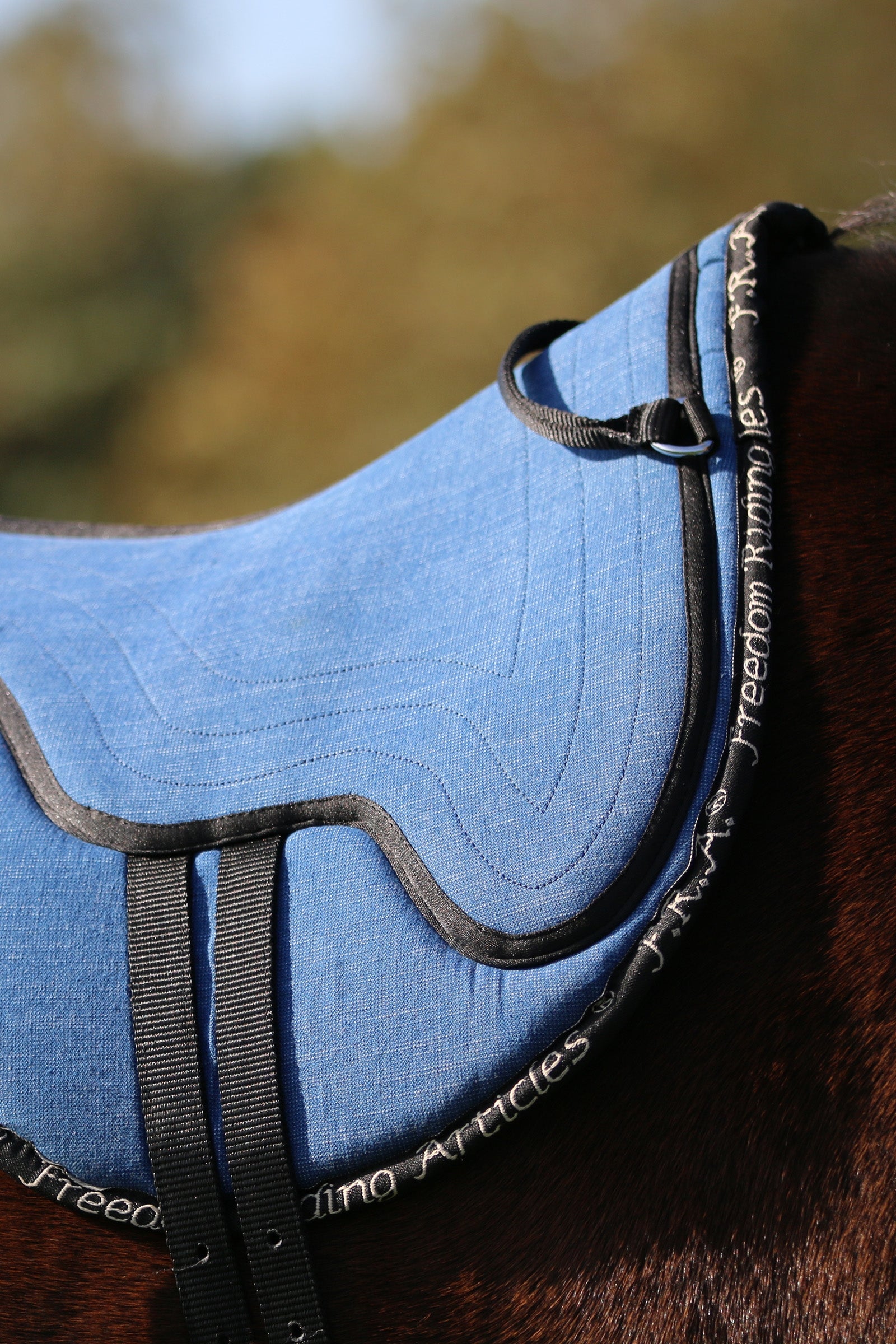 F.R.A. Freedom Riding Articles Jeany Bareback Pad Saddles, Girths & Stirrups
