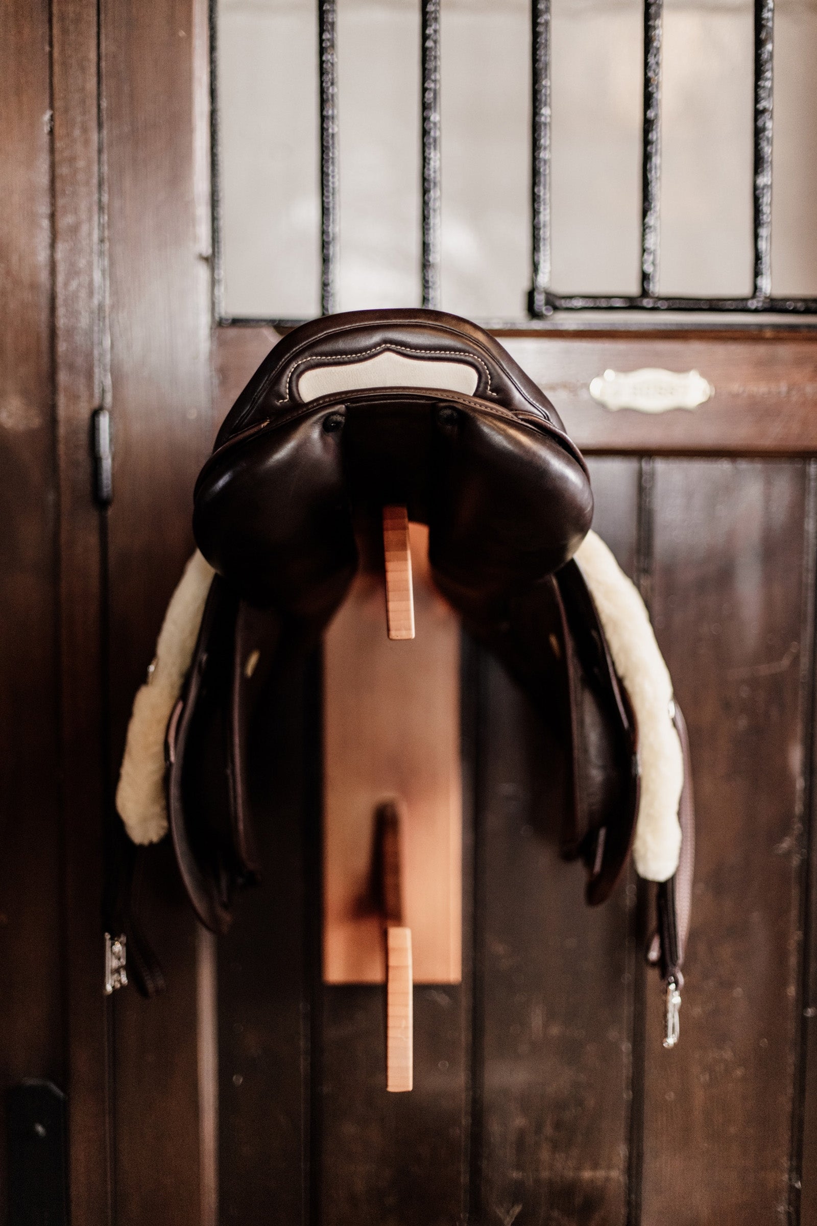 Grooming Deluxe Saddle Rack Suministros de Establo