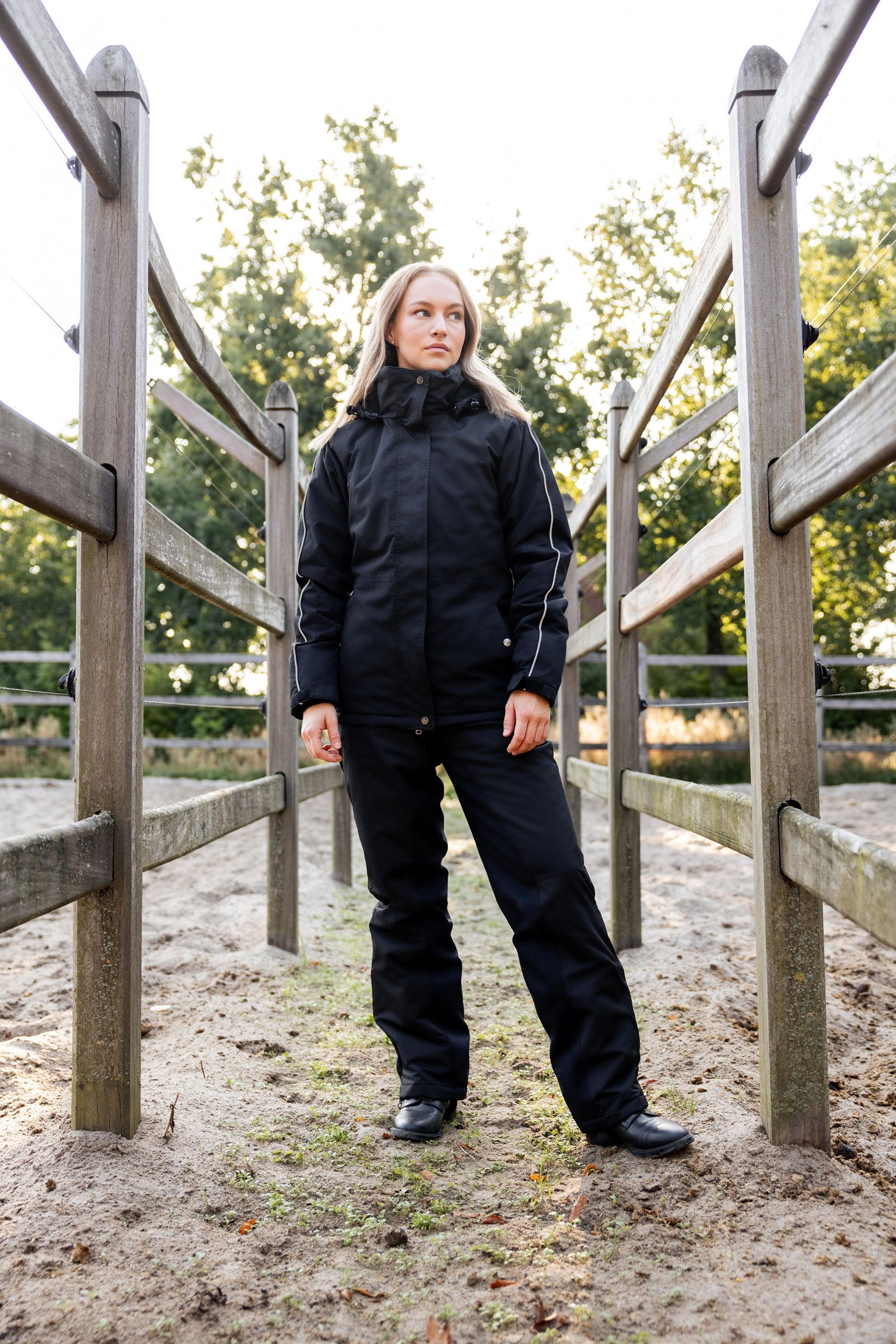 Horze Cheyenne Women's Padded Winter Riding Jacket Women’s Riding Clothing