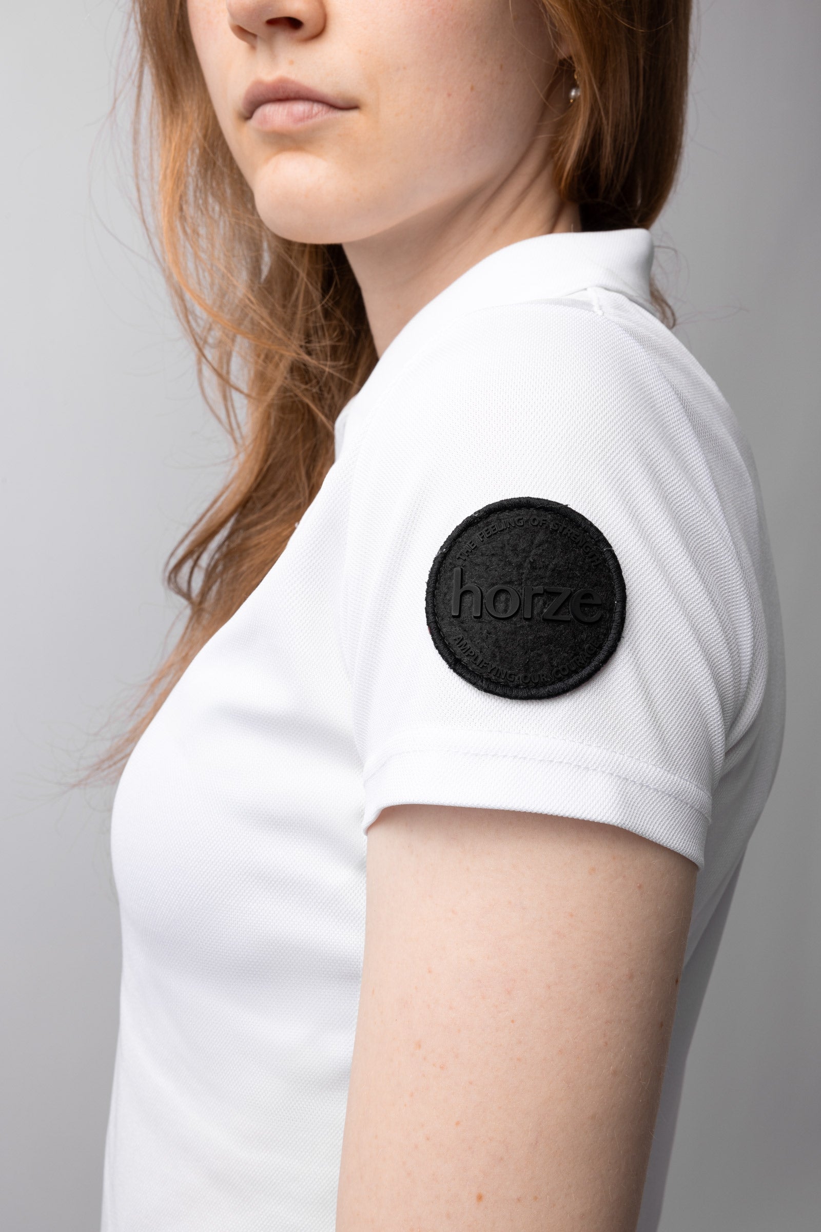 Horze Denise Women's Functional Short Sleeve Polo Shirt Women’s Riding Clothing