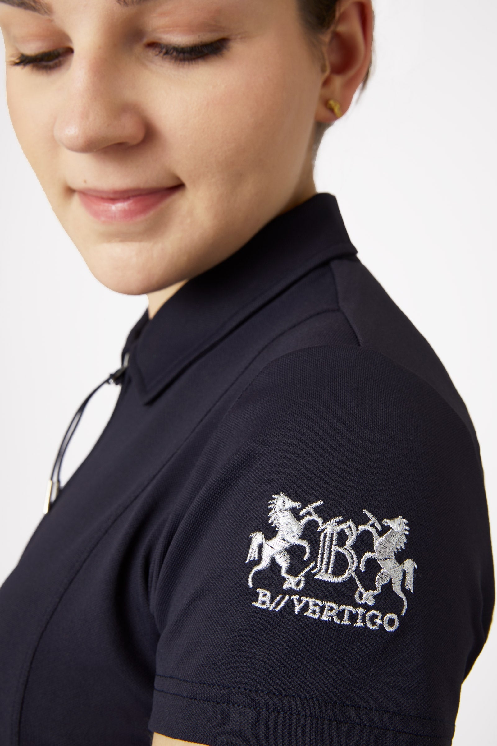 B Vertigo Claudine Women's Short Sleeve Polo Shirt Women’s Riding Clothing