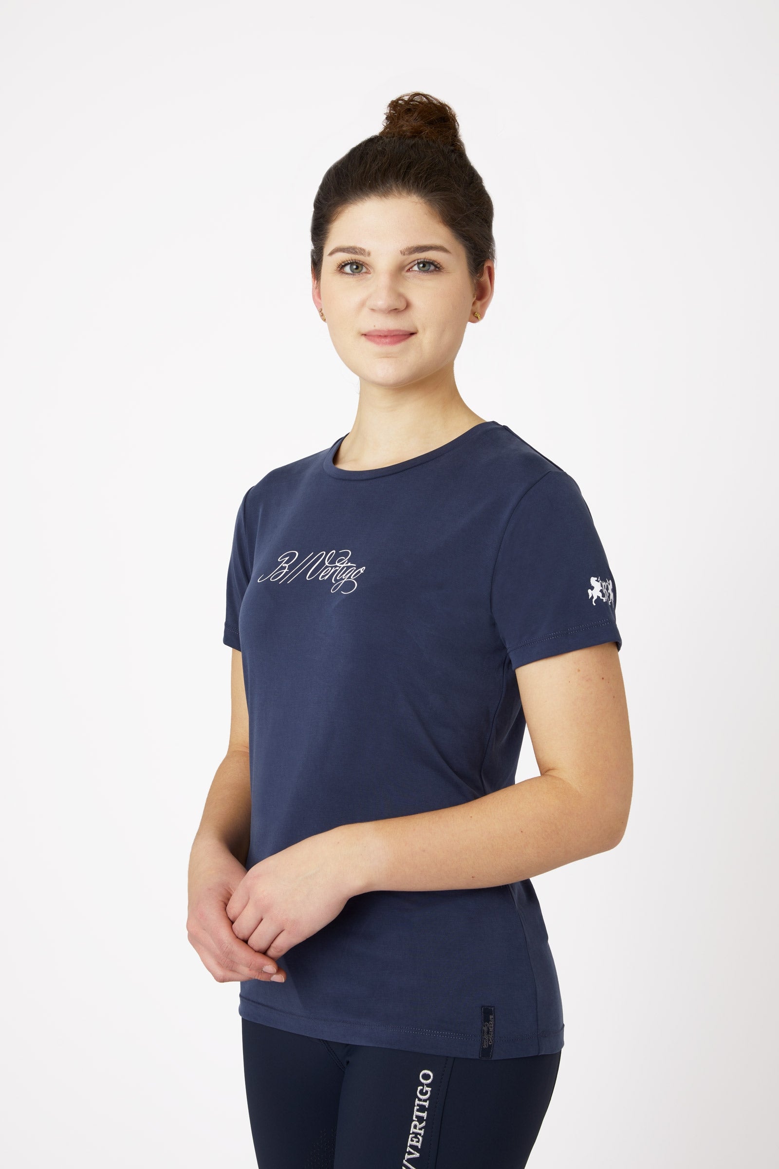 B Vertigo Daniele camiseta refrigerante para mujer con mangas cortas Ropa Mujer