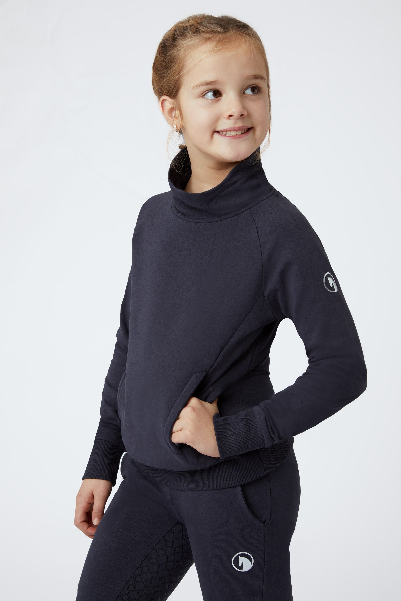 Horze Emmie Kids Organic Cotton Sweatshirt Kids Apparel