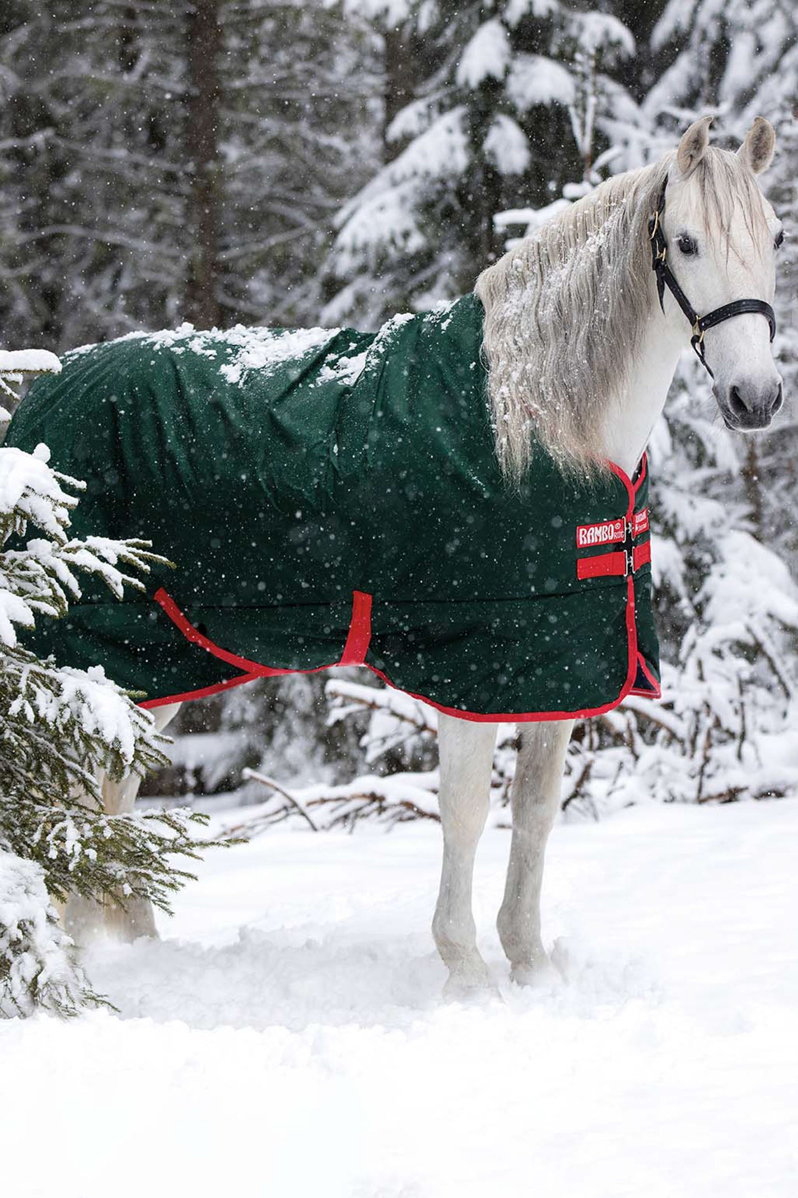 Horseware Rambo Original Desvío, 400g Mantas Caballo