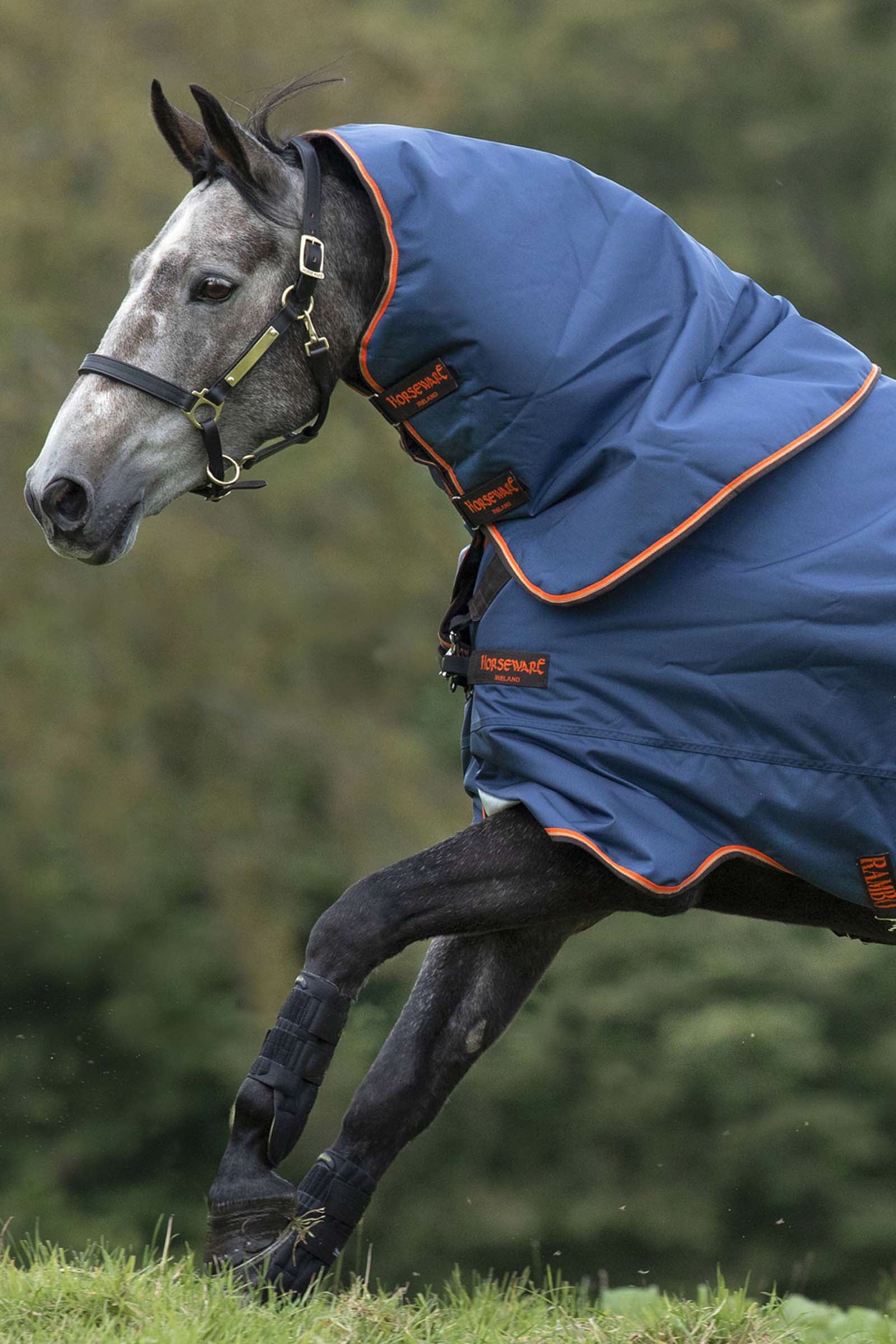 Horseware Rambo Duo Capucha, 50g Mantas Caballo